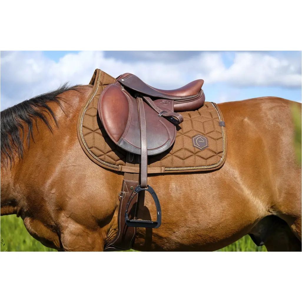 Schabracke HEXALIGHT braun Warmblut Vielseitigkeit