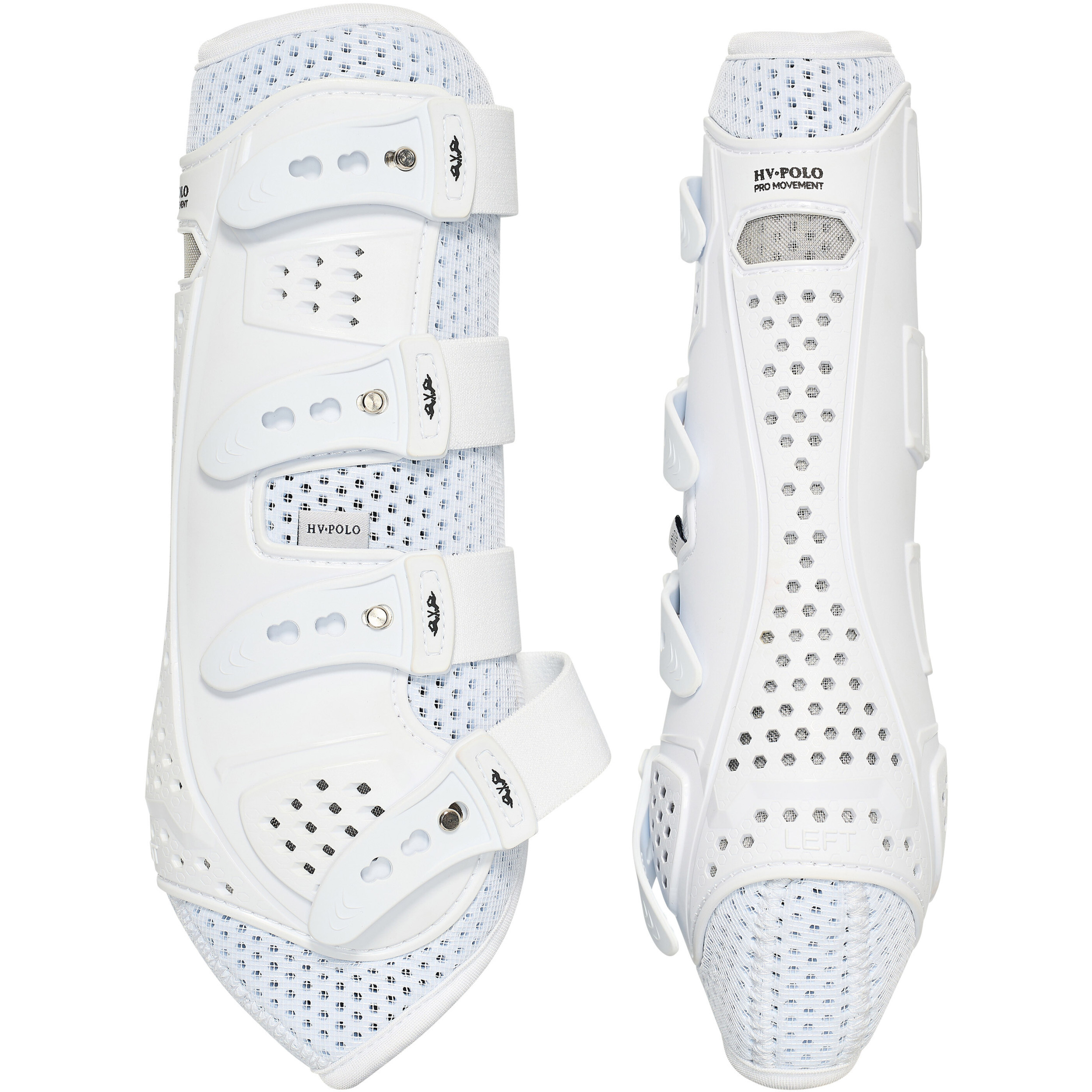 Dressurgamaschen HVPPro Movement Hinterbeine weiß