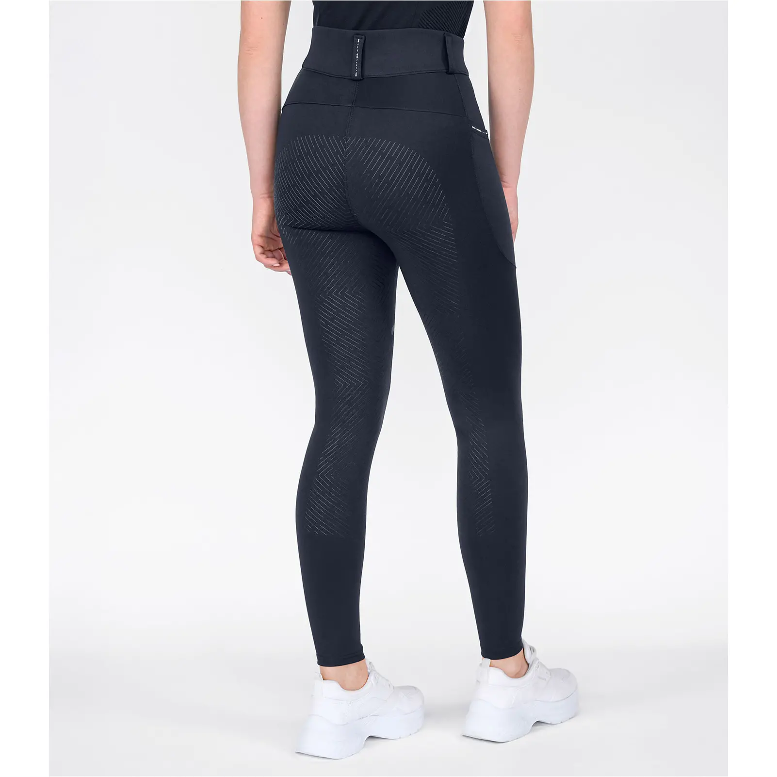 Teens Reithose Silikon Vollbesatz ROMY GLAM tiefblau