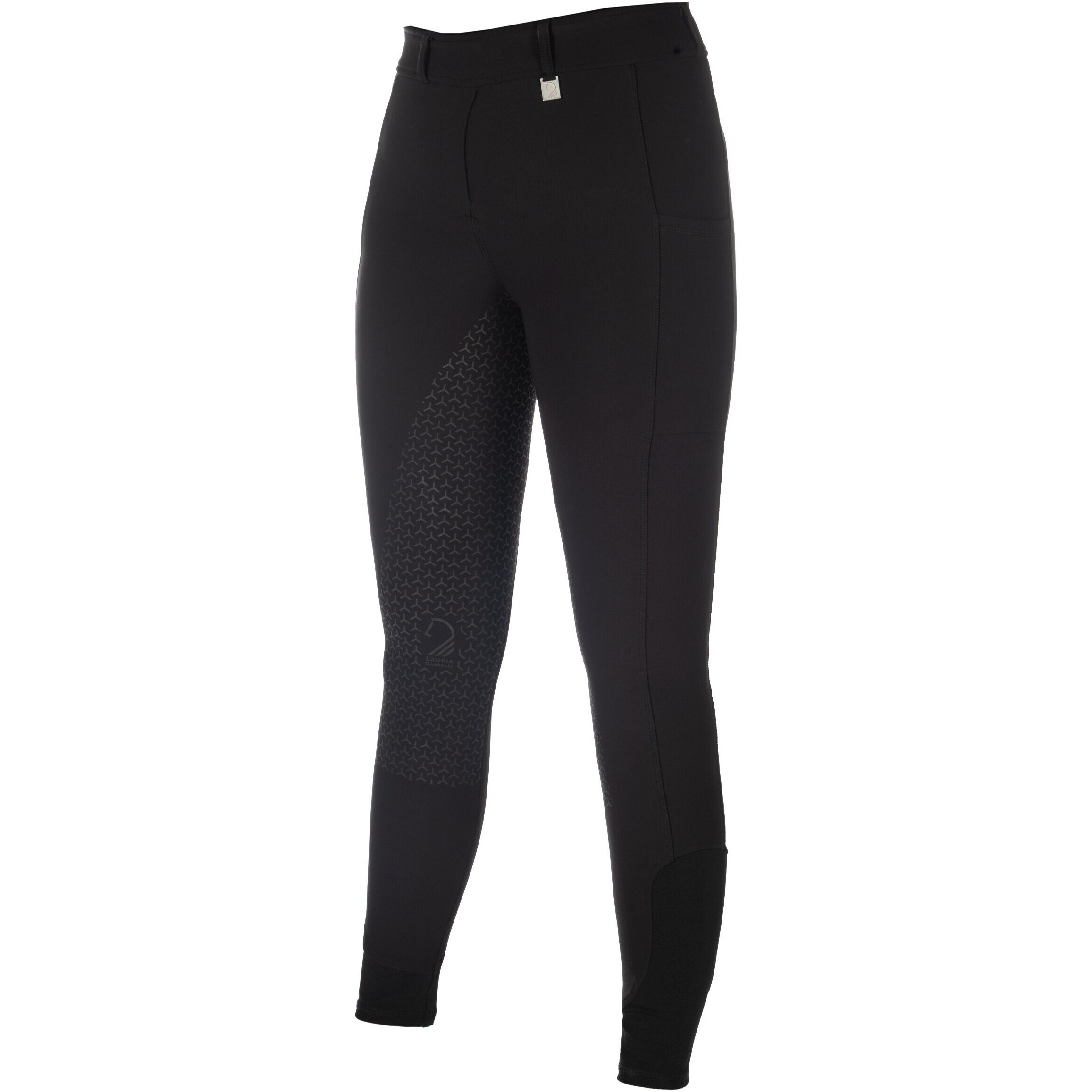 Kinder Reitleggings Silikon Vollbesatz AMALFI schwarz Kinder Reitleggings Silikon Vollbesatz AMALFI schwarz