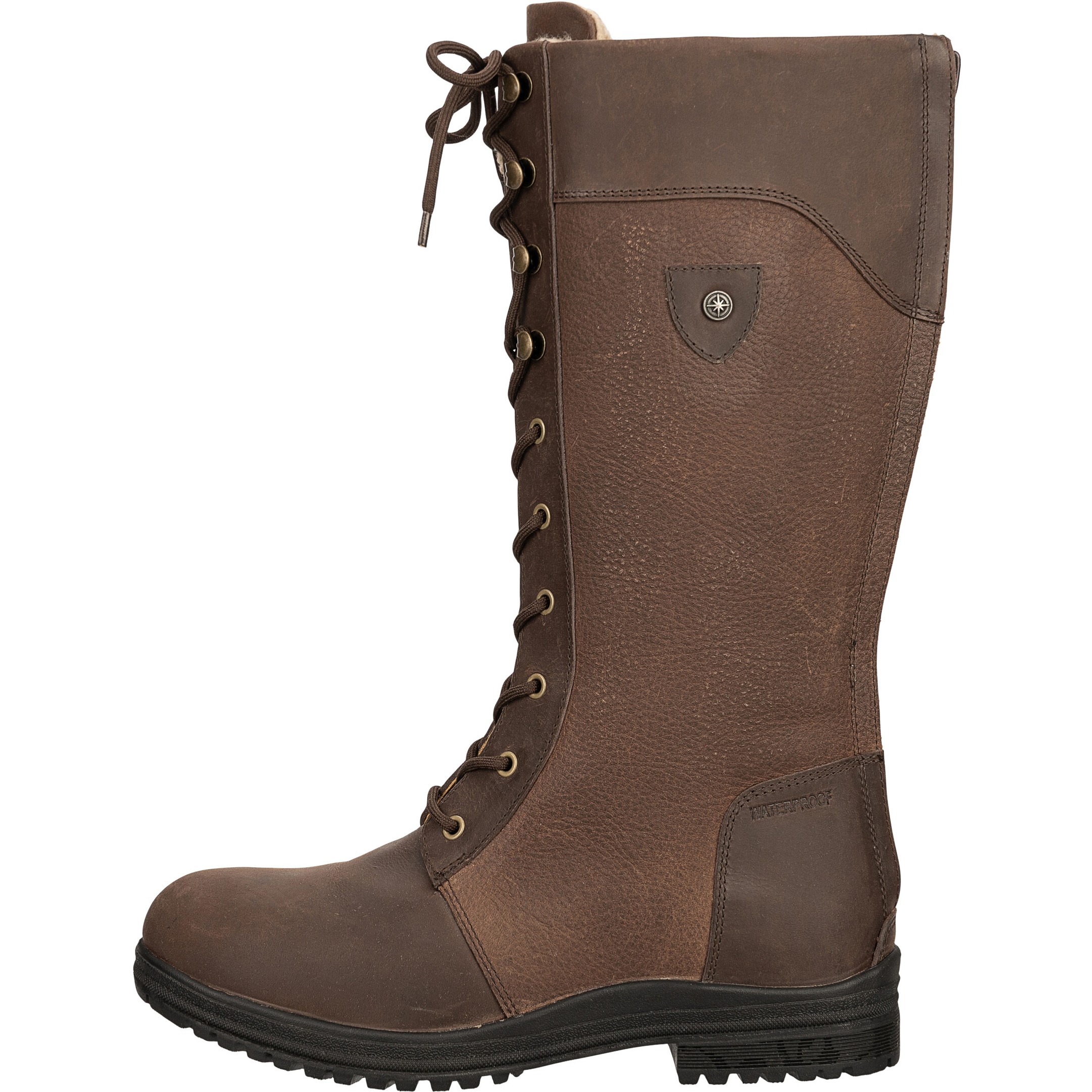 Winter Damen Reitstiefel GALWAY Echtleder waxy brown Winter Damen Reitstiefel GALWAY Echtleder waxy brown