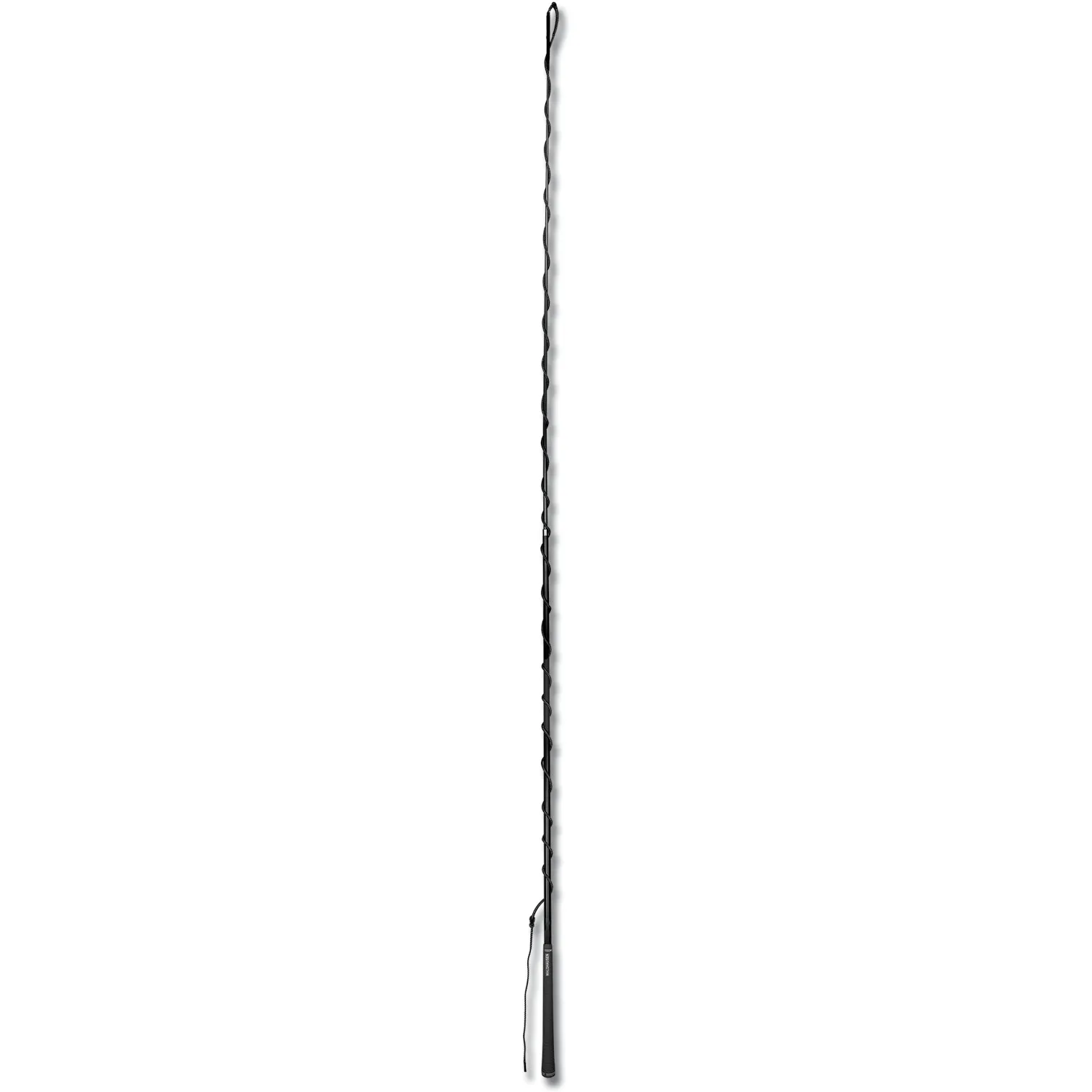 Teleskop Longierpeitsche mit Golfgriff schwarz 200cm