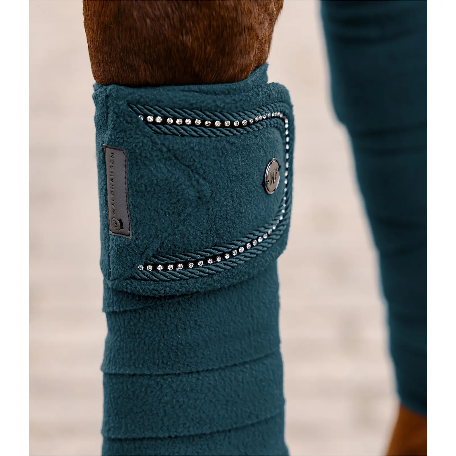 Fleecebandagen NEPAL petrolblau 300cm