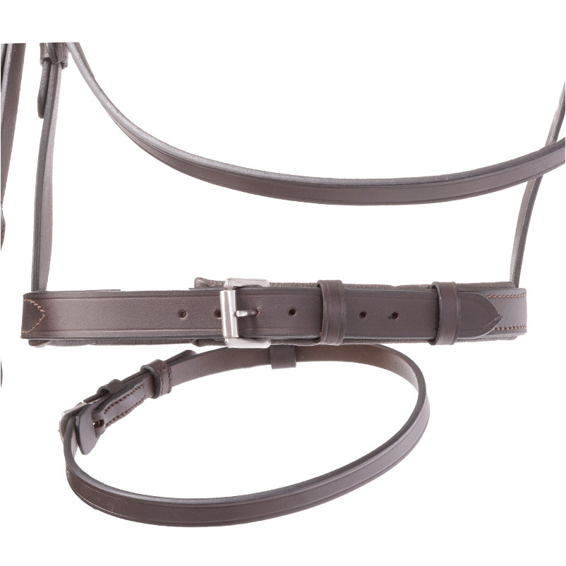 Trensenzaum englisch kombiniert QUENTIN braun