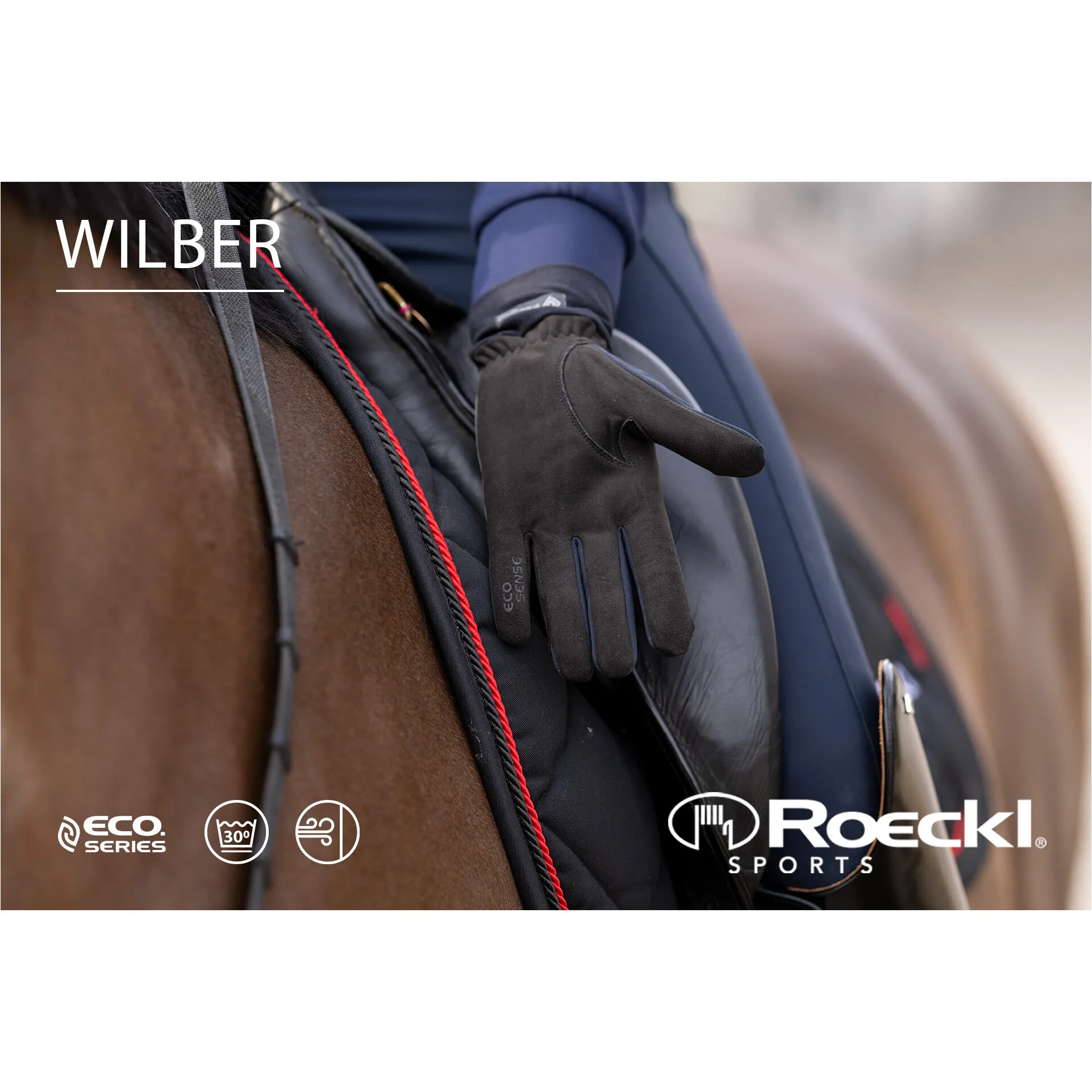 Winter Reithandschuhe WILBER schwarz