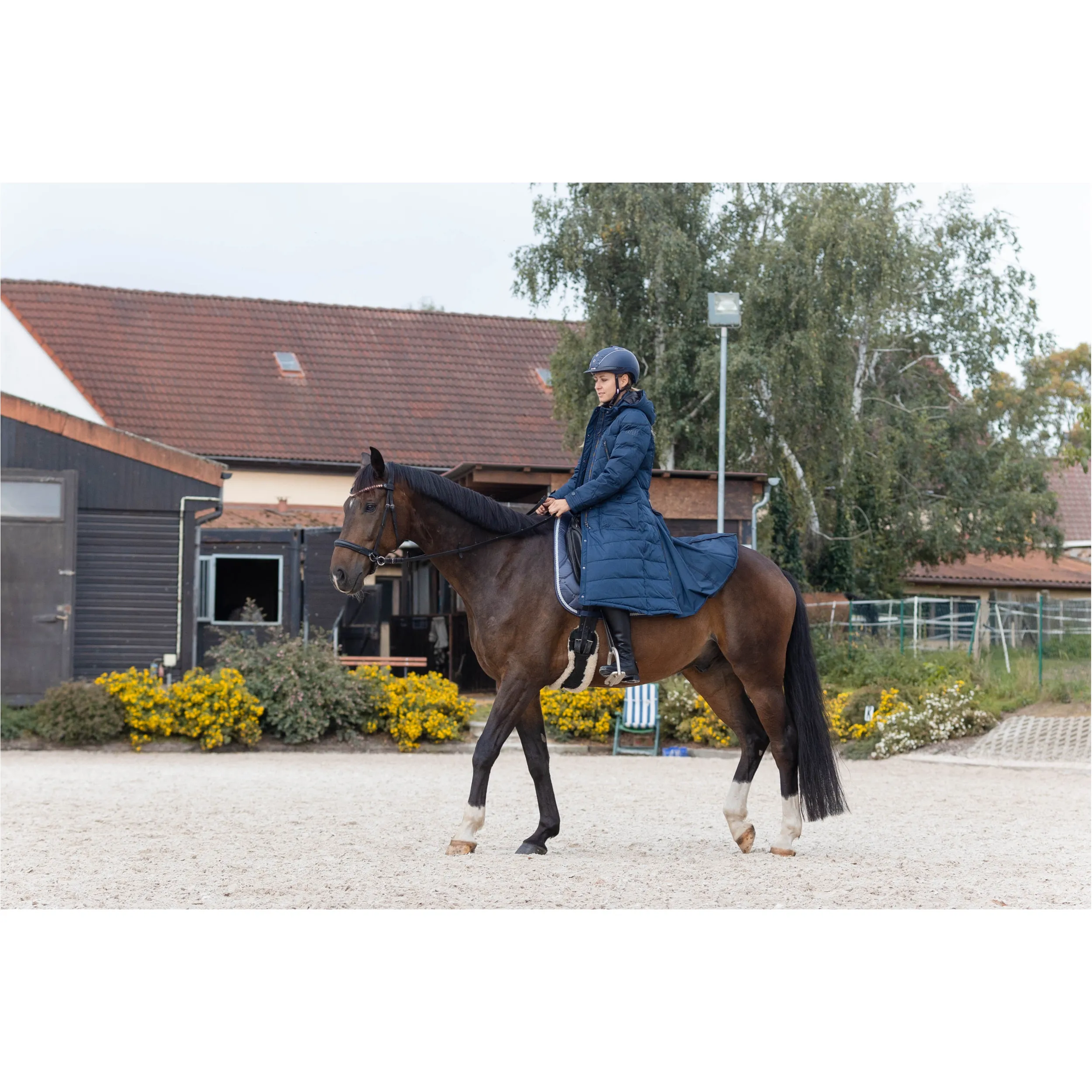 Damen Reitmantel SOPHIA schwarz - Posten