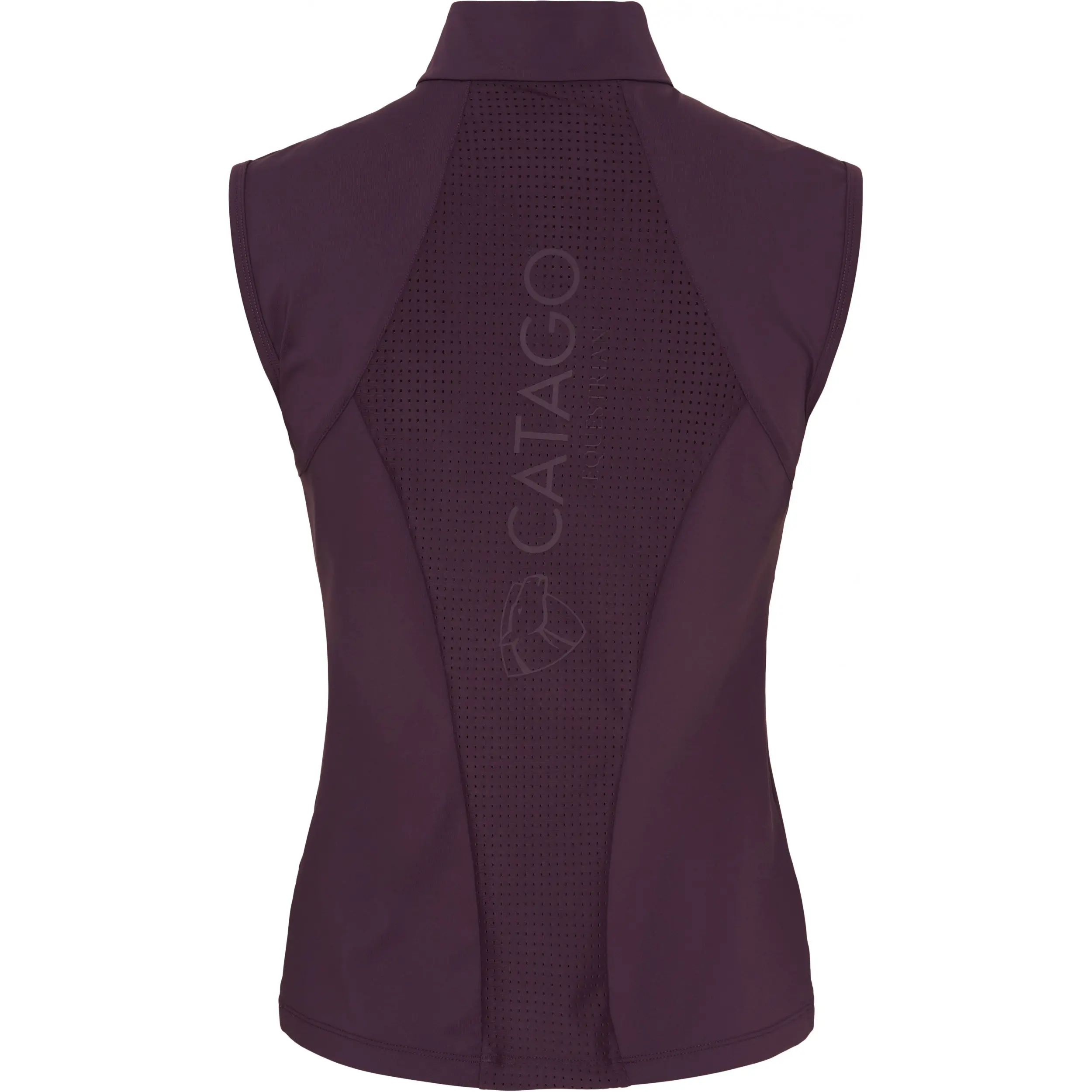 Damen Turniershirt Ärmellos TEODORA plum perfect