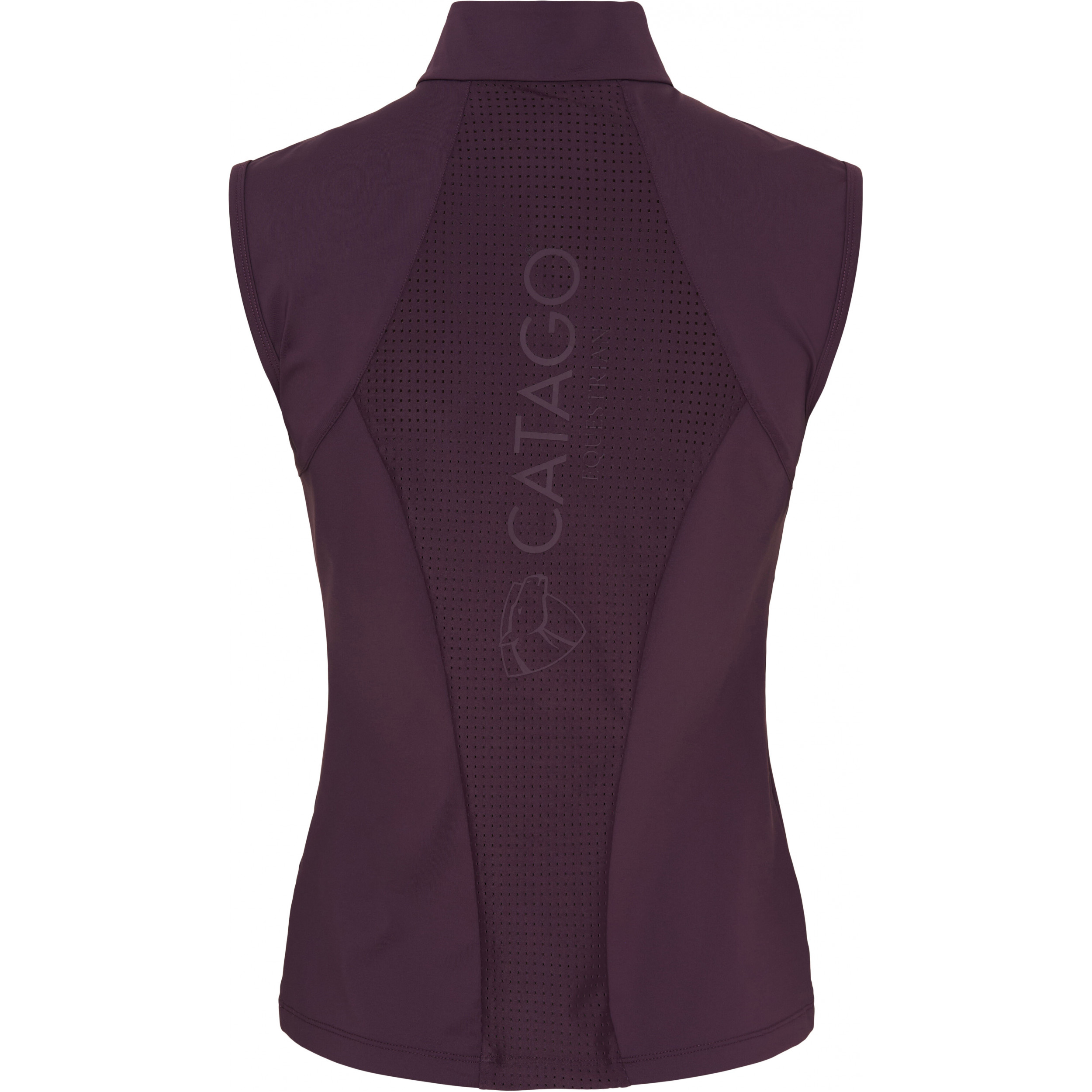 Damen Turniershirt Ärmellos TEODORA plum perfect