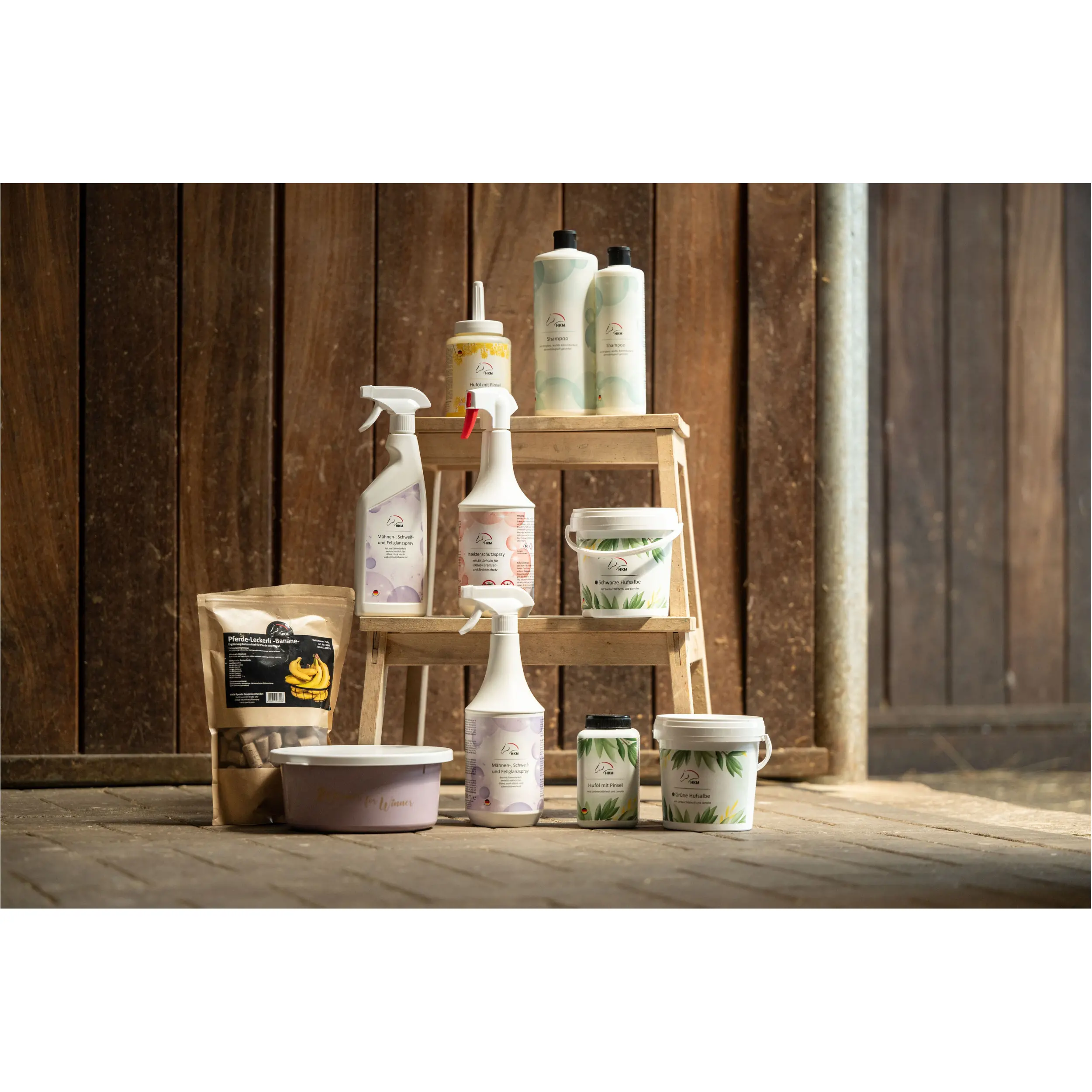 Mähnen-, Schweif- und Fellglanzspray