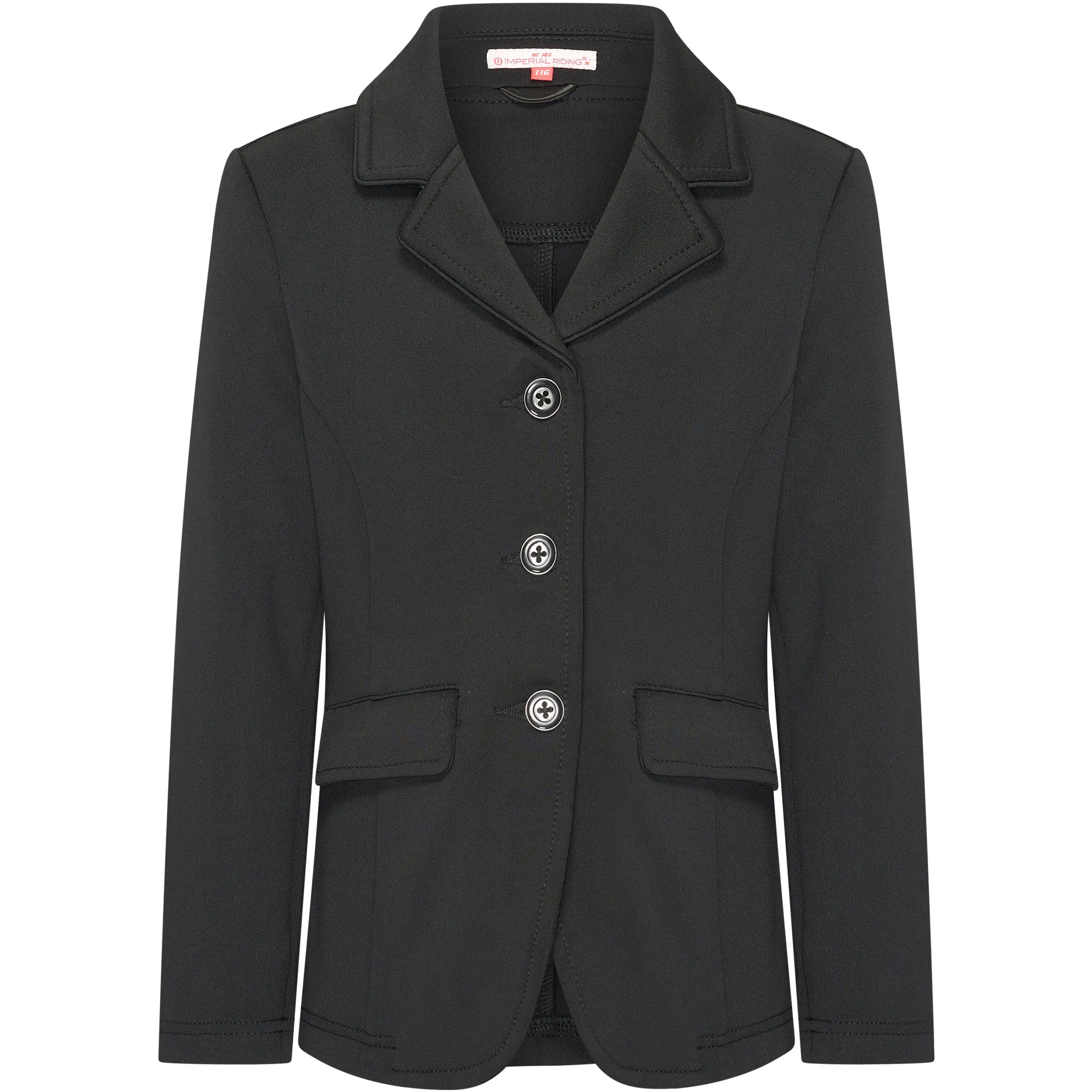 Kinder Turnierjacket IRHBasic schwarz