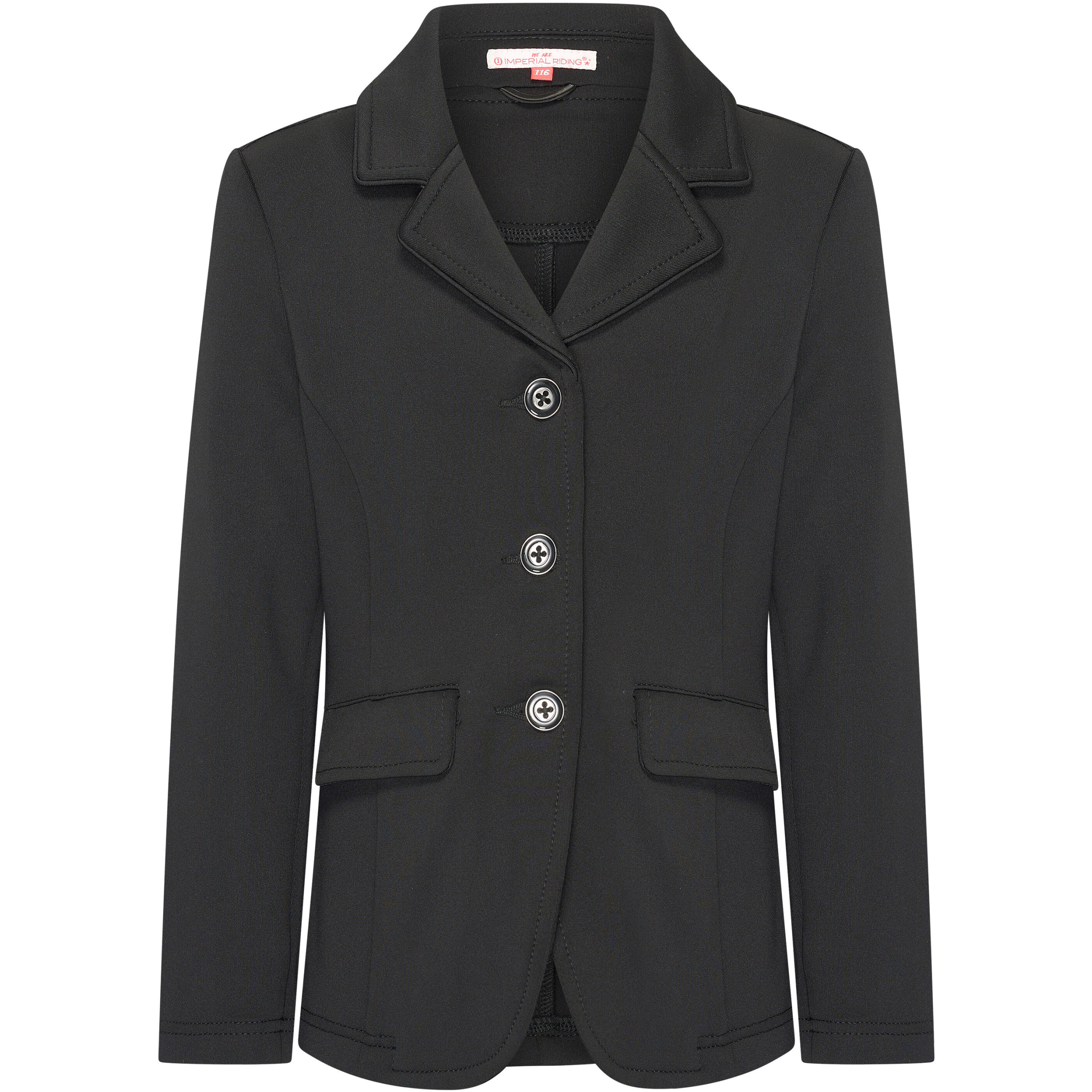 Kinder Turnierjacket IRHBasic schwarz