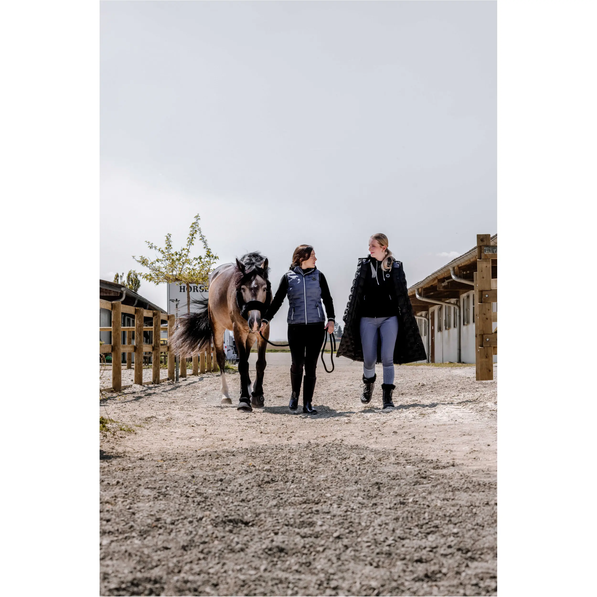 Damen Steppweste Je t'aime AURORE blau/grau Damen Steppweste Je t'aime AURORE blau/grau