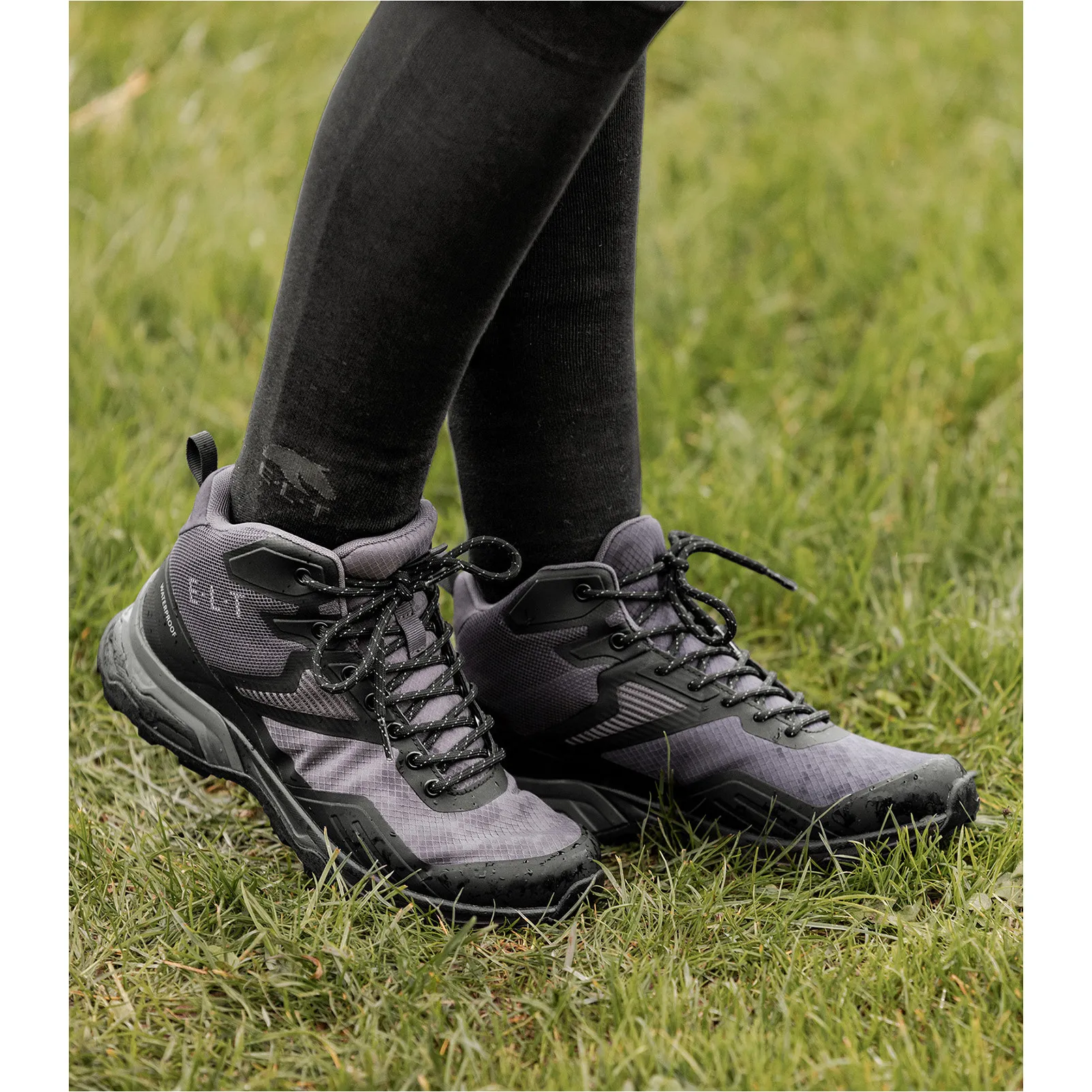 Outdoorschuhe wasserdicht NEBRASKA asphalt