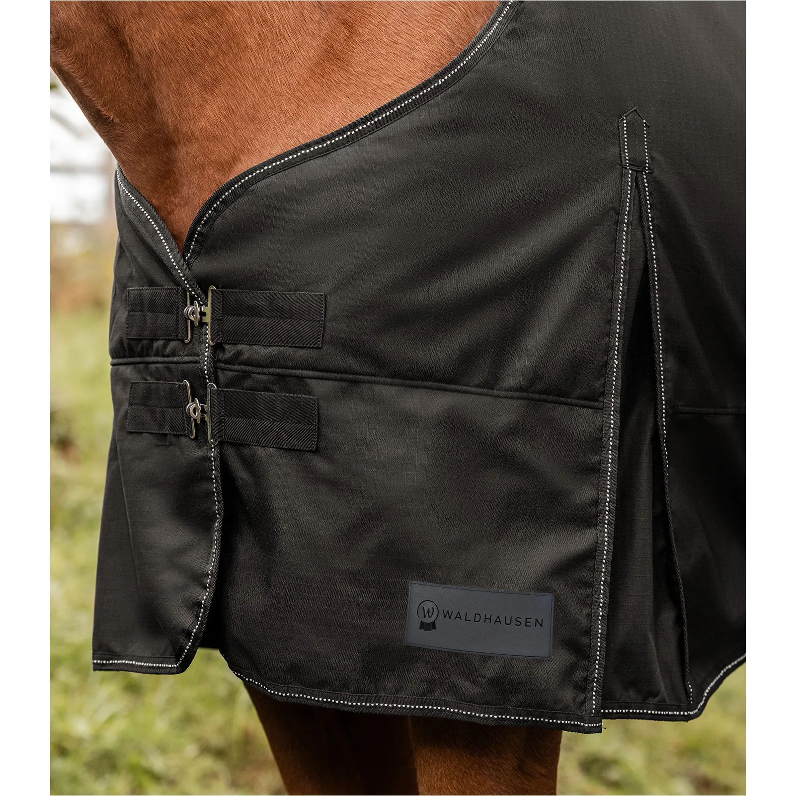 Outdoordecke High Neck Light 600D NORDIC schwarz