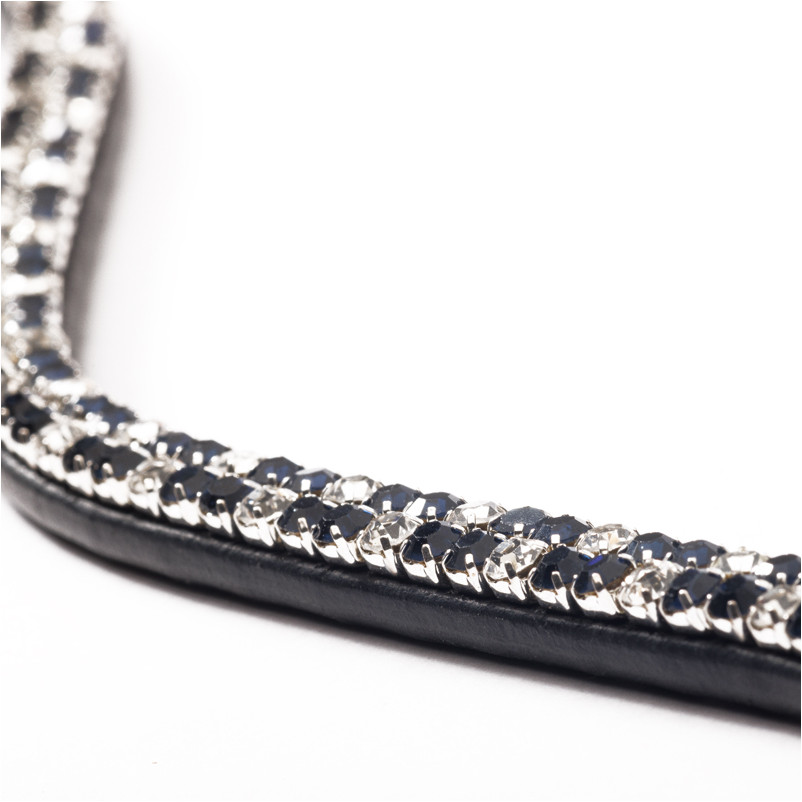 Stirnband HOPSCOTCH schwarz/marine/weiß