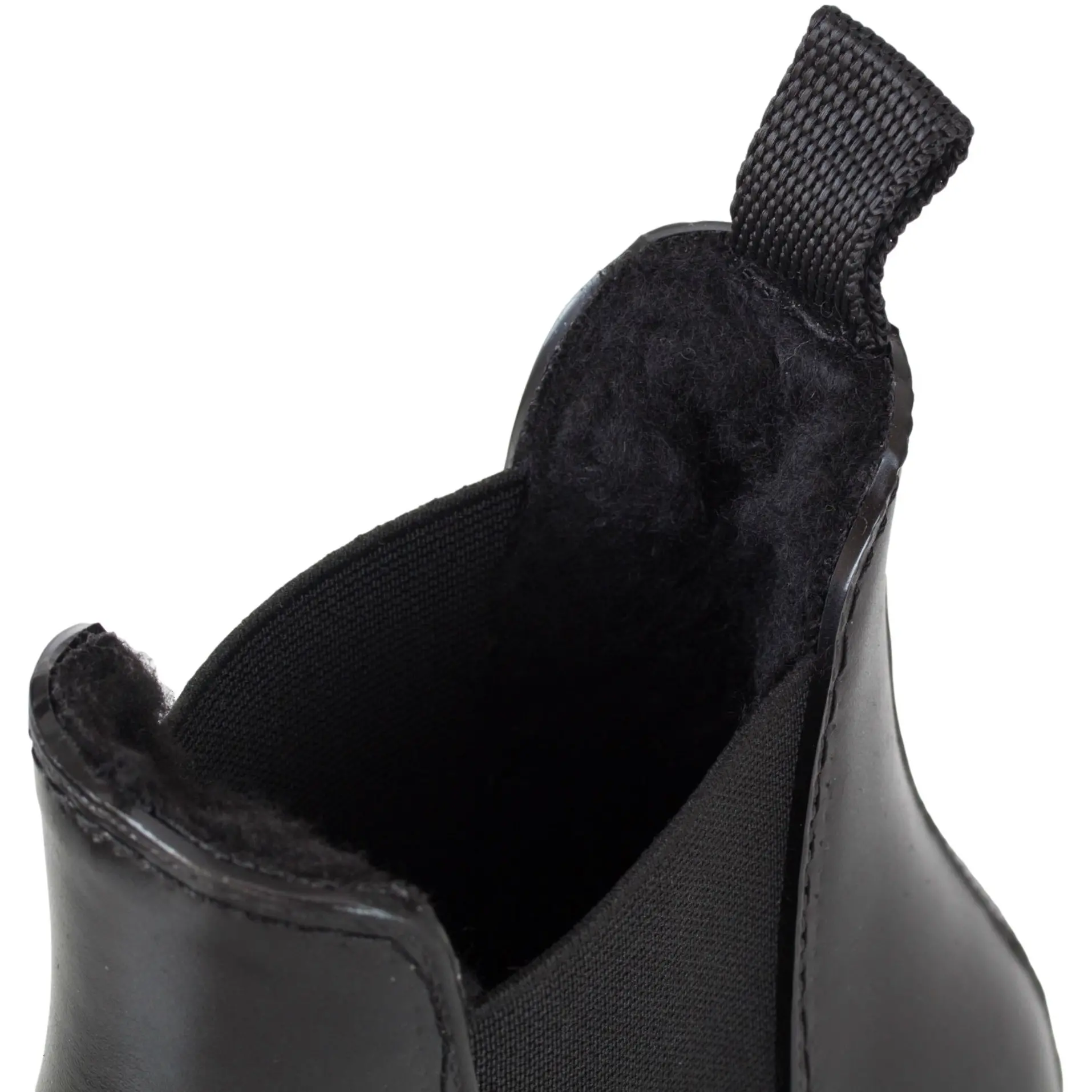 Winter Jodhpur Reitstiefeletten BASIC Kunstleder schwarz Winter Jodhpur Reitstiefeletten BASIC Kunstleder schwarz