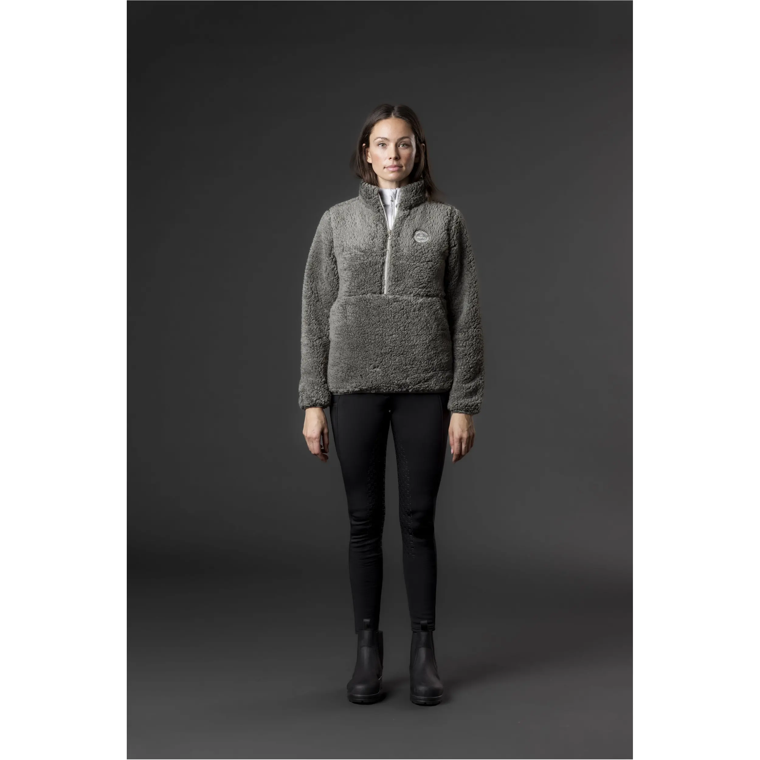 Kinder Teddy Reitjacke JOELLE forest