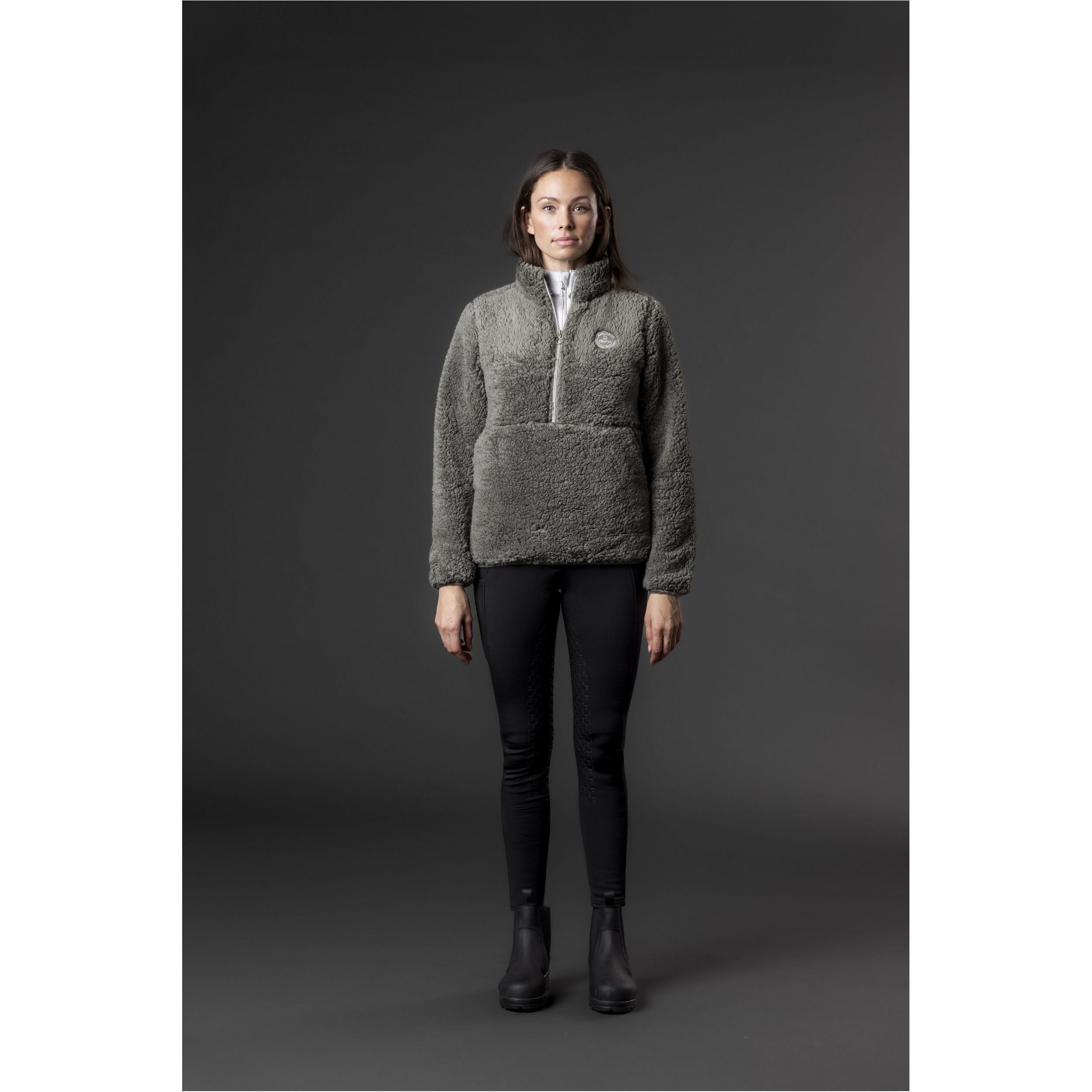 Kinder Teddy Reitjacke JOELLE forest