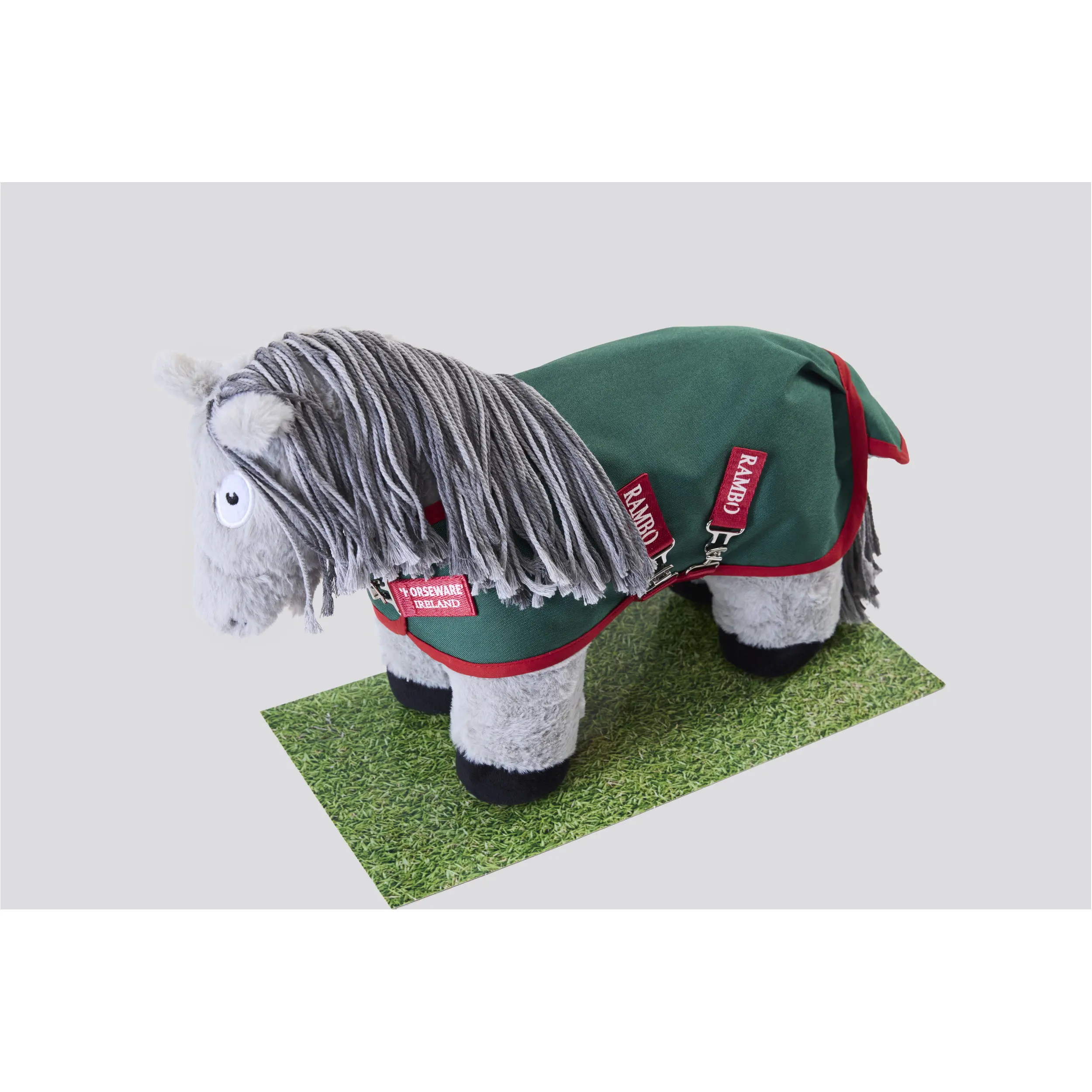 Spielzeugdecke Original Turnout Rug Rambo CRAFT PONIES grün/rot