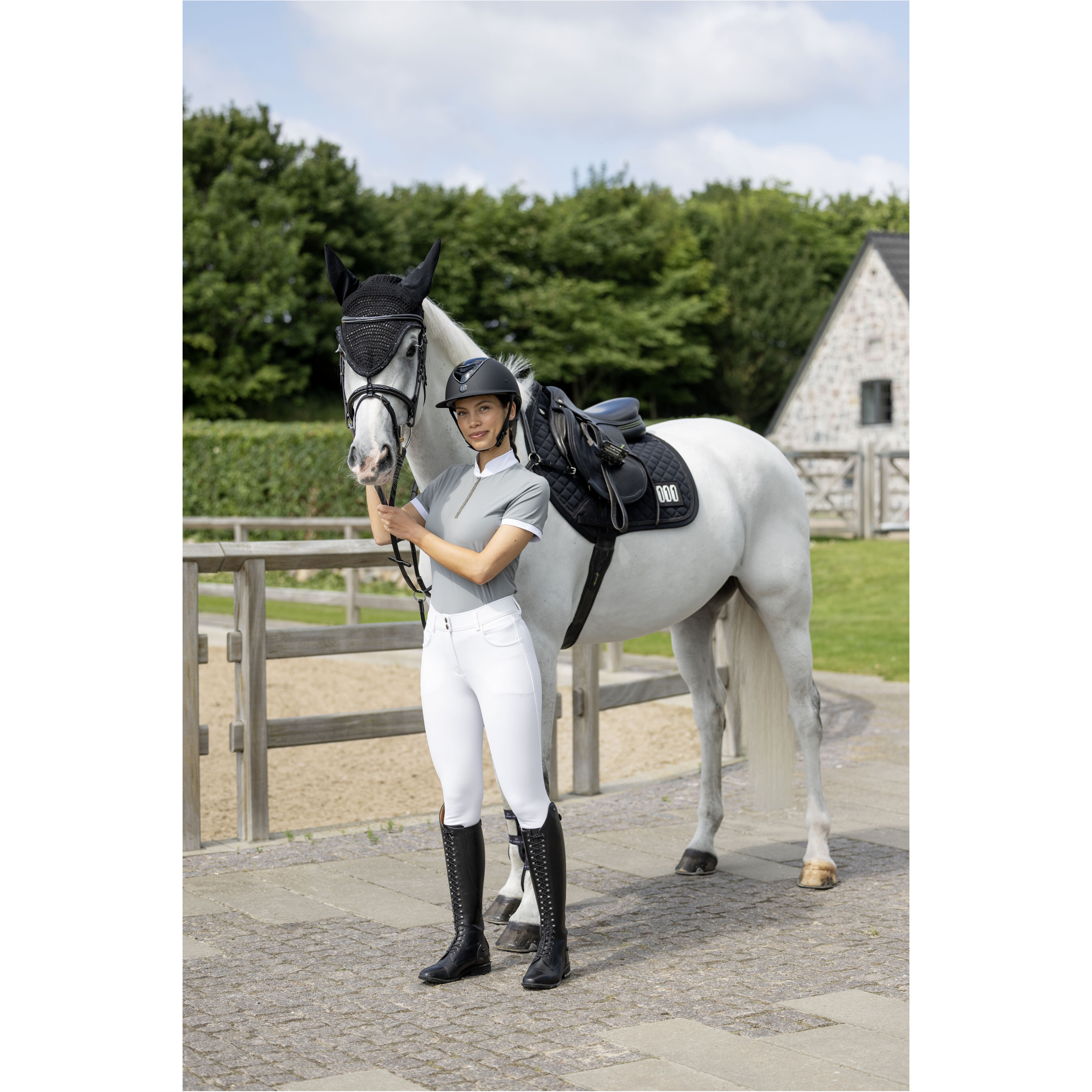 Damen Showshirt Kurzarm NICE monument