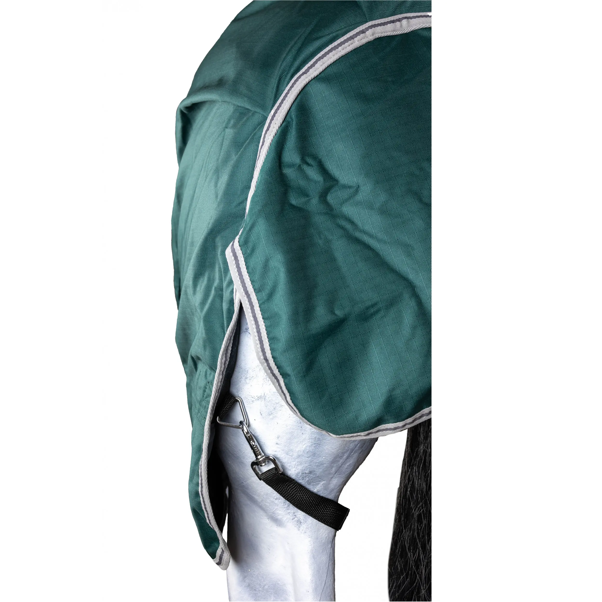 Winterdecke Full Neck 300g Füllung 600D BASICLINE grün