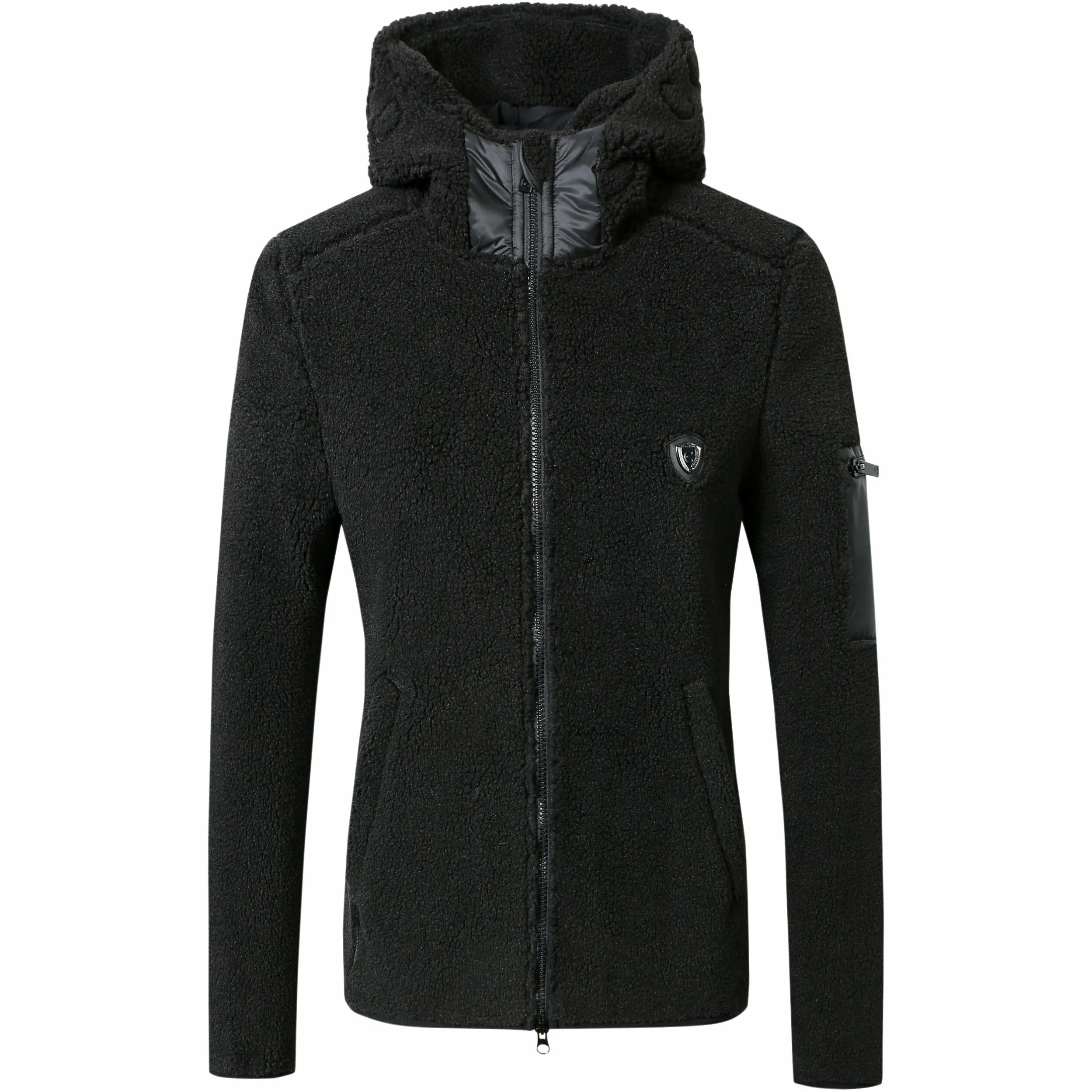 Damen Hoodyjacke EXCLUSIVE black