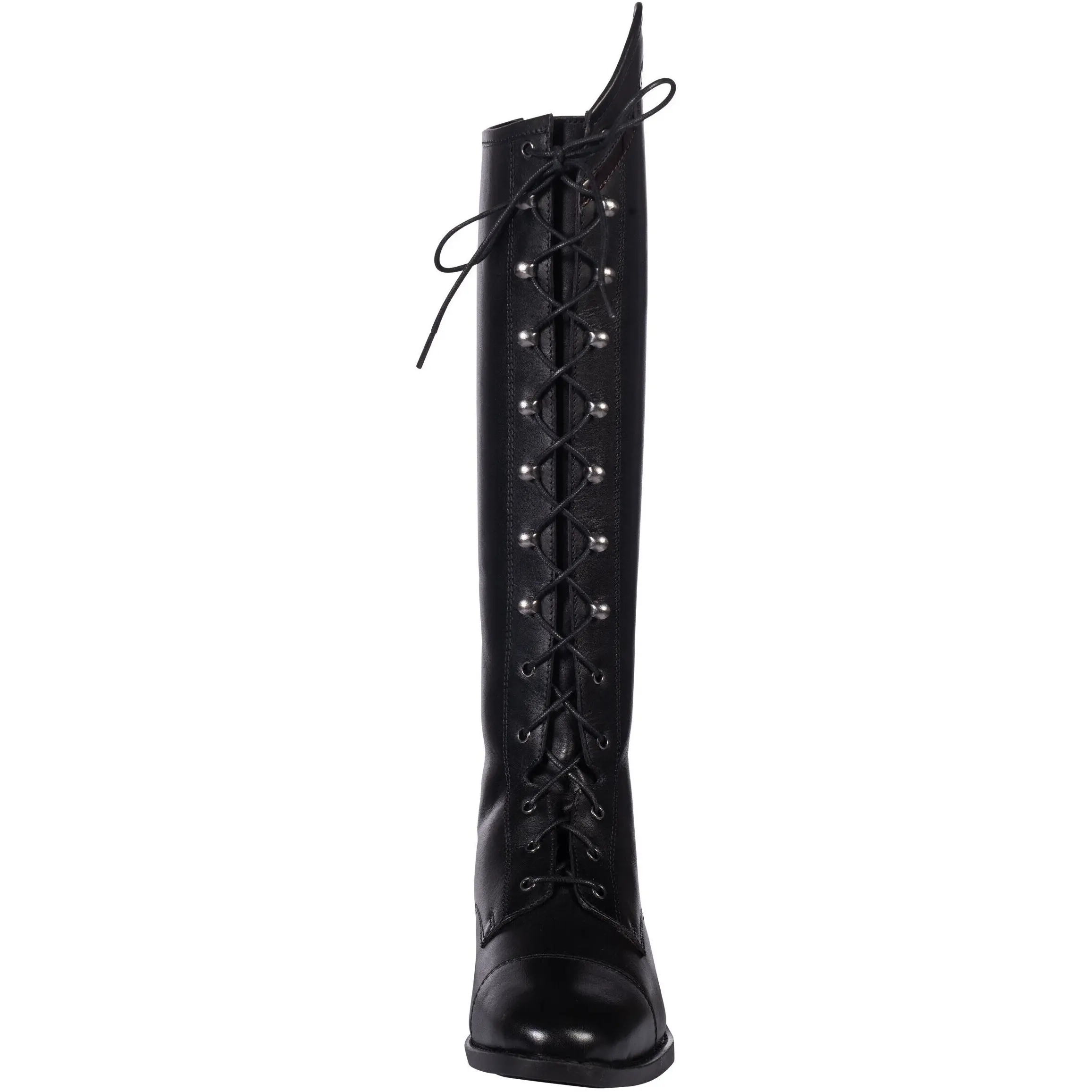 Kinder Reitstiefel GLAM LACE KIDS Echtleder schwarz
