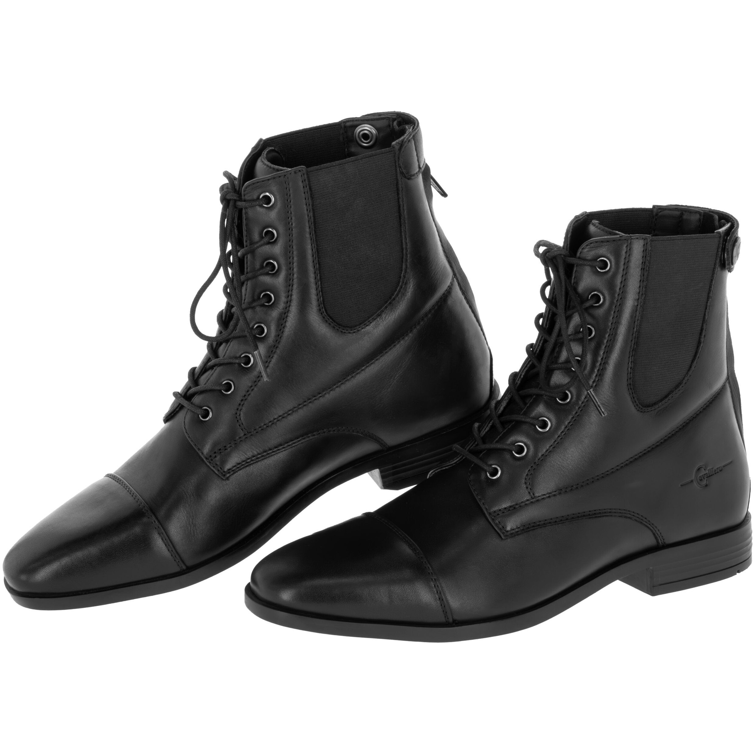 Reitstiefelette PREMIUM F/S 2026 Leder schwarz