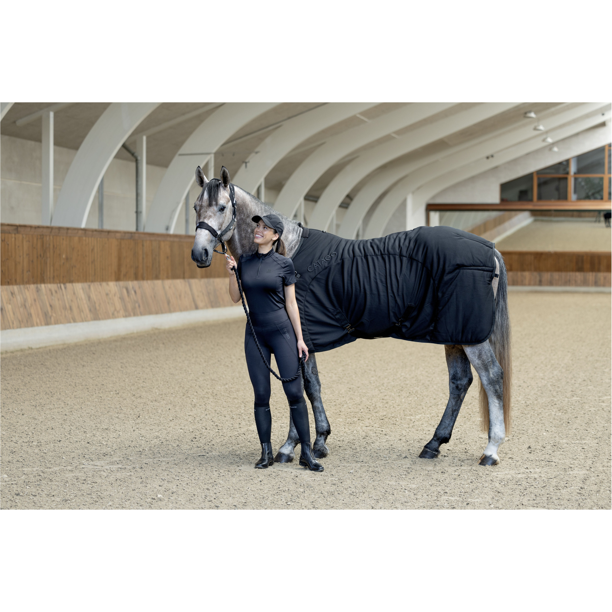 Decke FIR-Tech schwarz