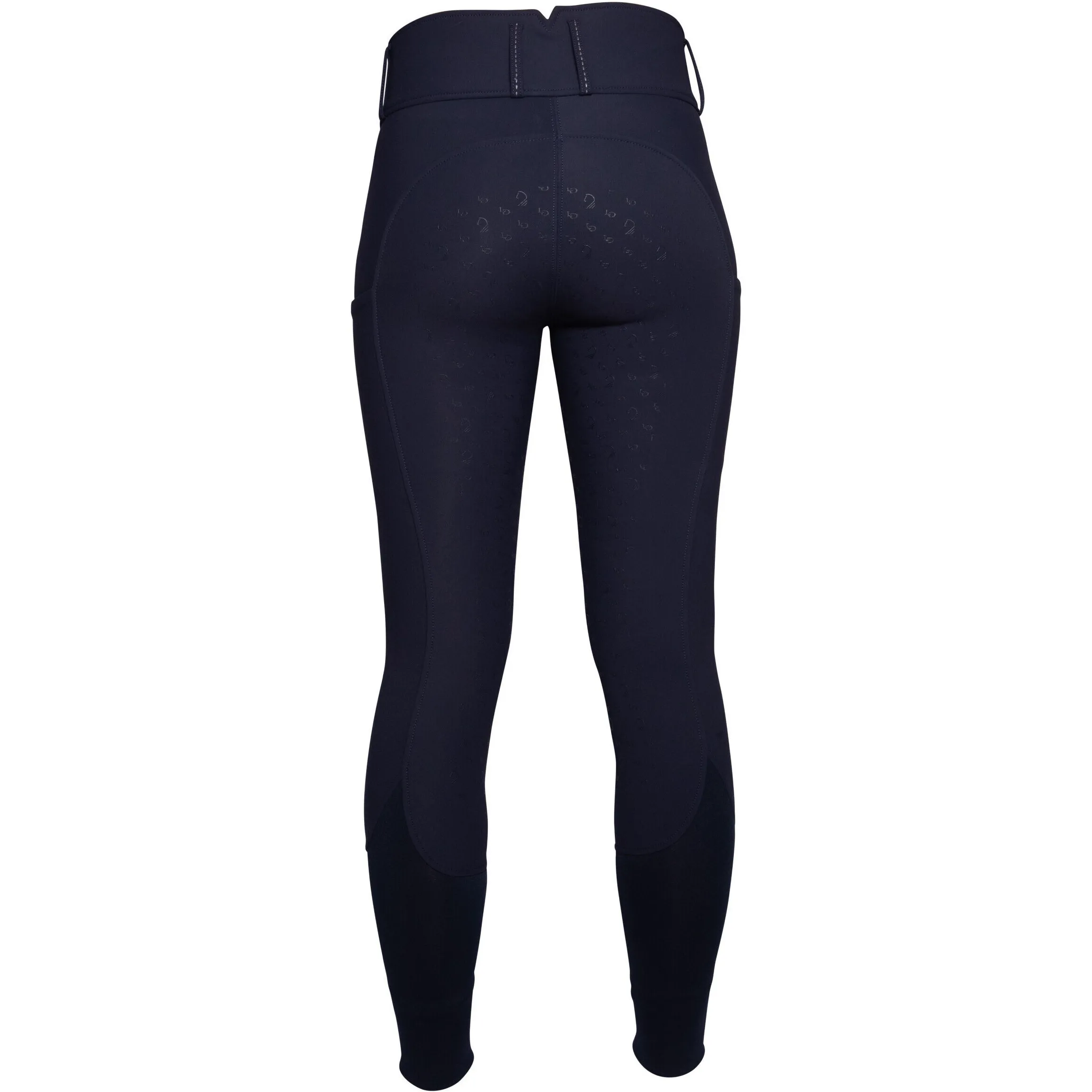 Damen Reithose Silikon Vollbesatz AREZZO dunkelblau