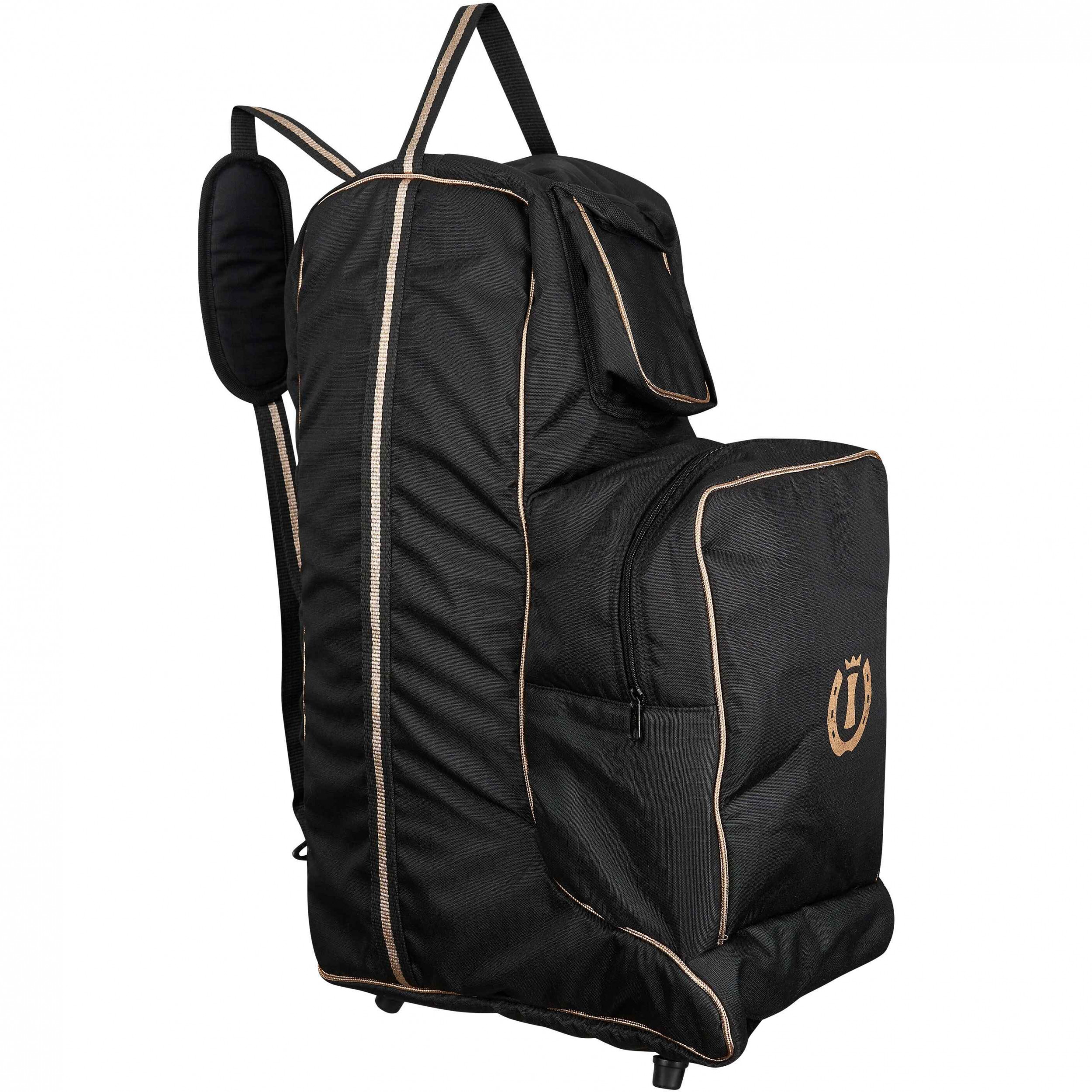 Reitstiefeltasche mit Helmfach IRHClassic schwarz