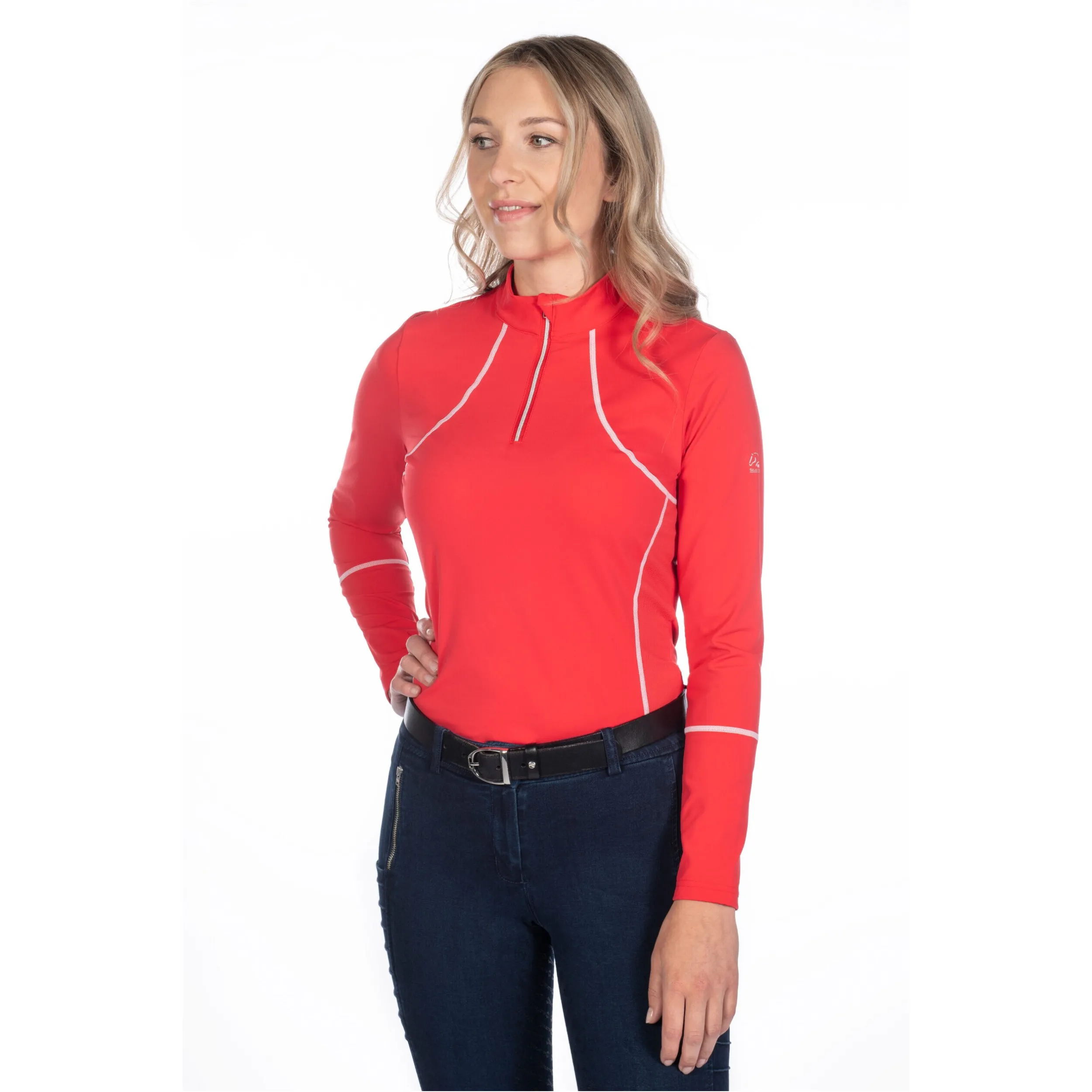 Damen Funktionsshirt Langarm ARUBA rot