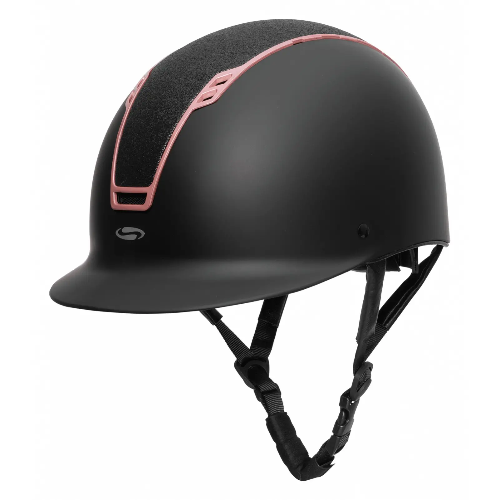schwarz matt/roségold