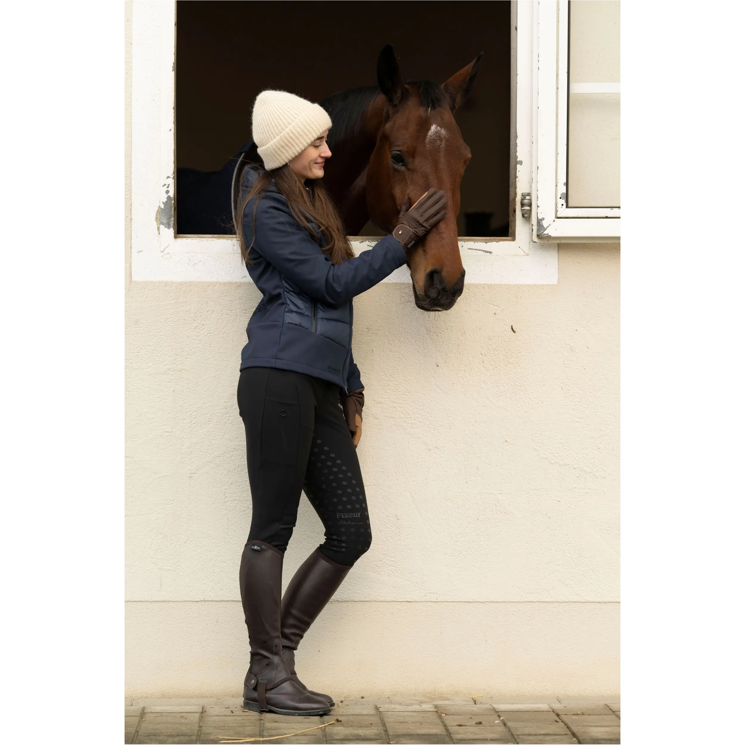 Winter Reithandschuhe MALTA mokka
