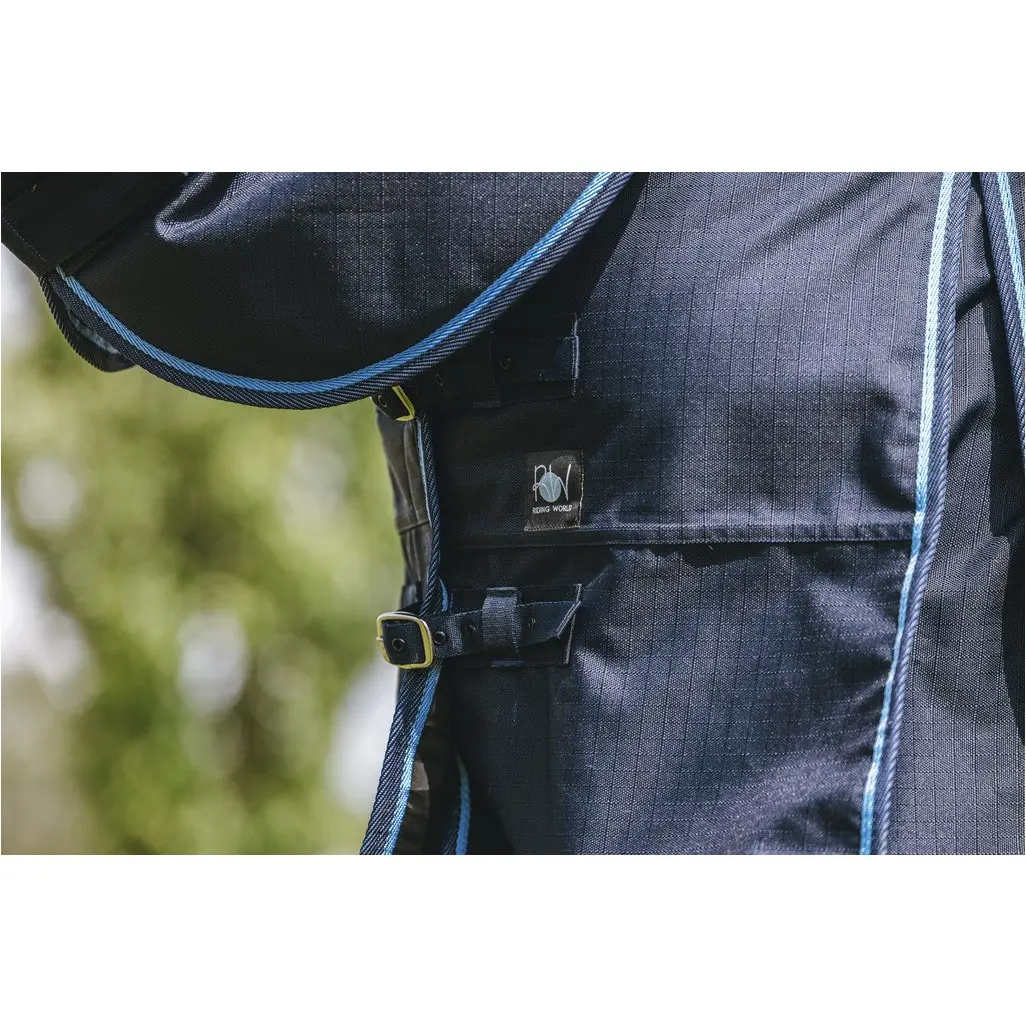 Outdoordecke Combo mit Halsteil 220g Füllung 600D ECO marineblau