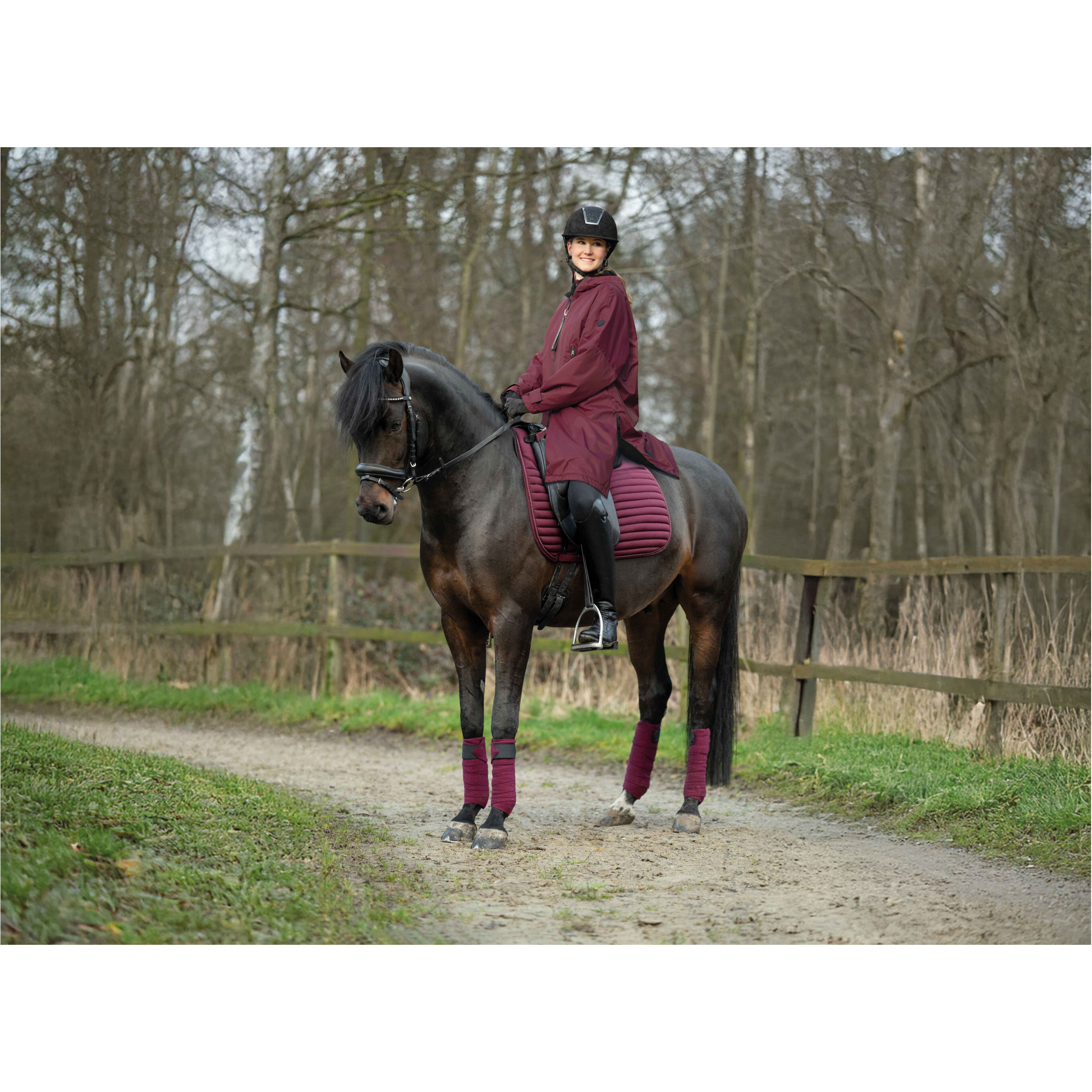 Winter Damen Reitjacke JULIE bordeaux