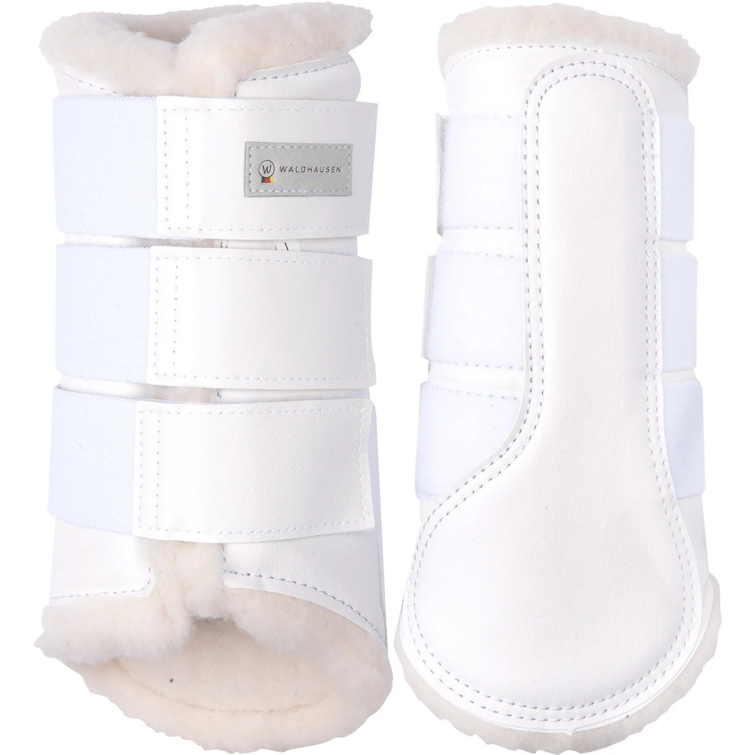 Dressur Gamaschen SOFT weiß