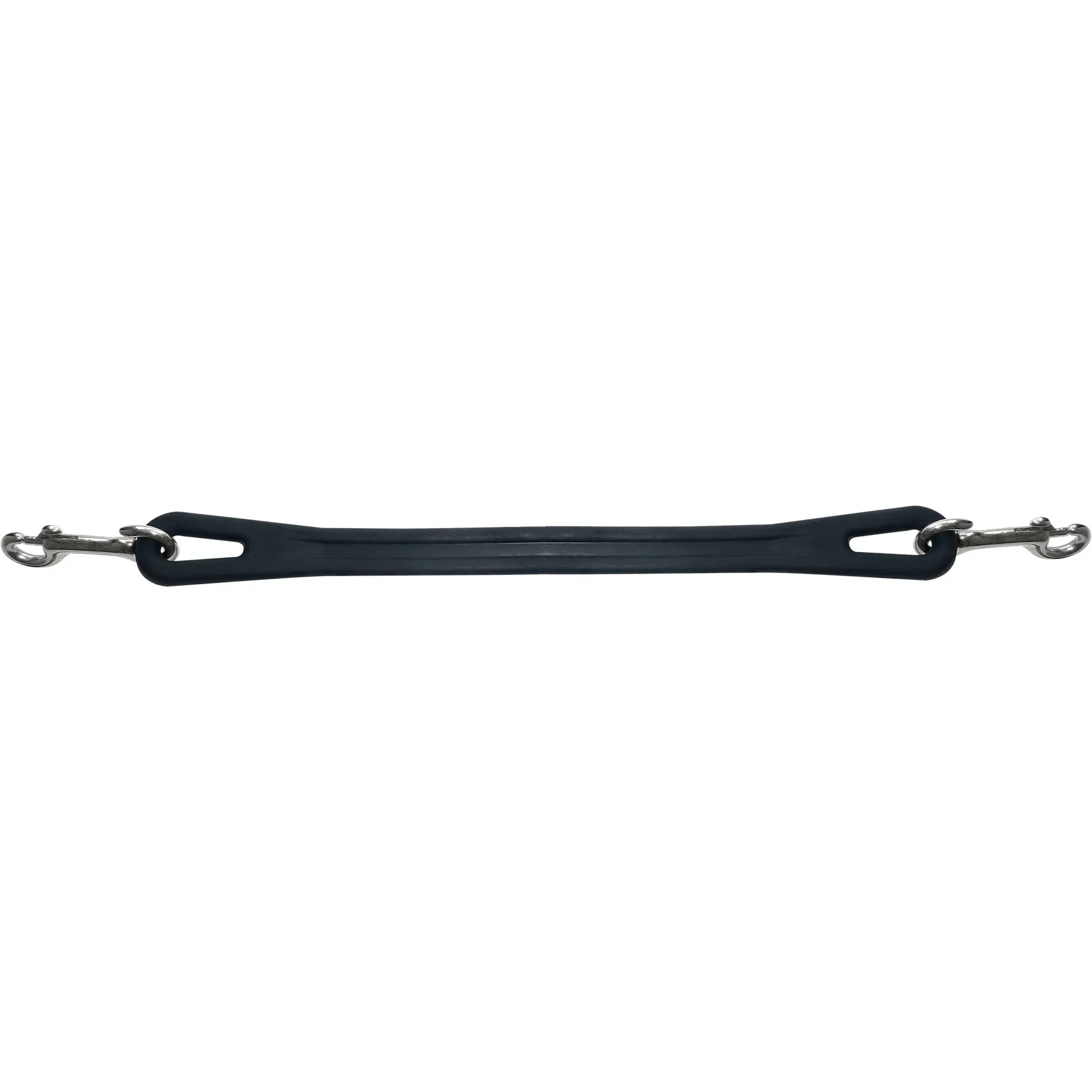 Anbinde-Gummiseil PANIK schwarz 56cm