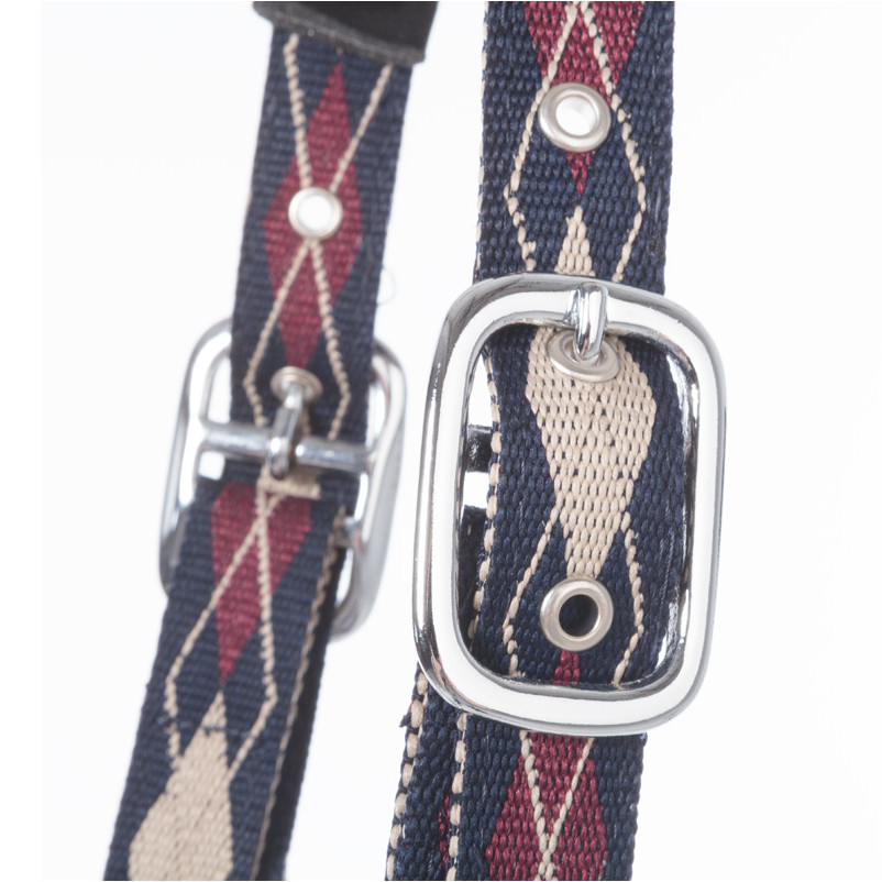 Halfter CLASSIC RAUTE marine/beige/bordeaux