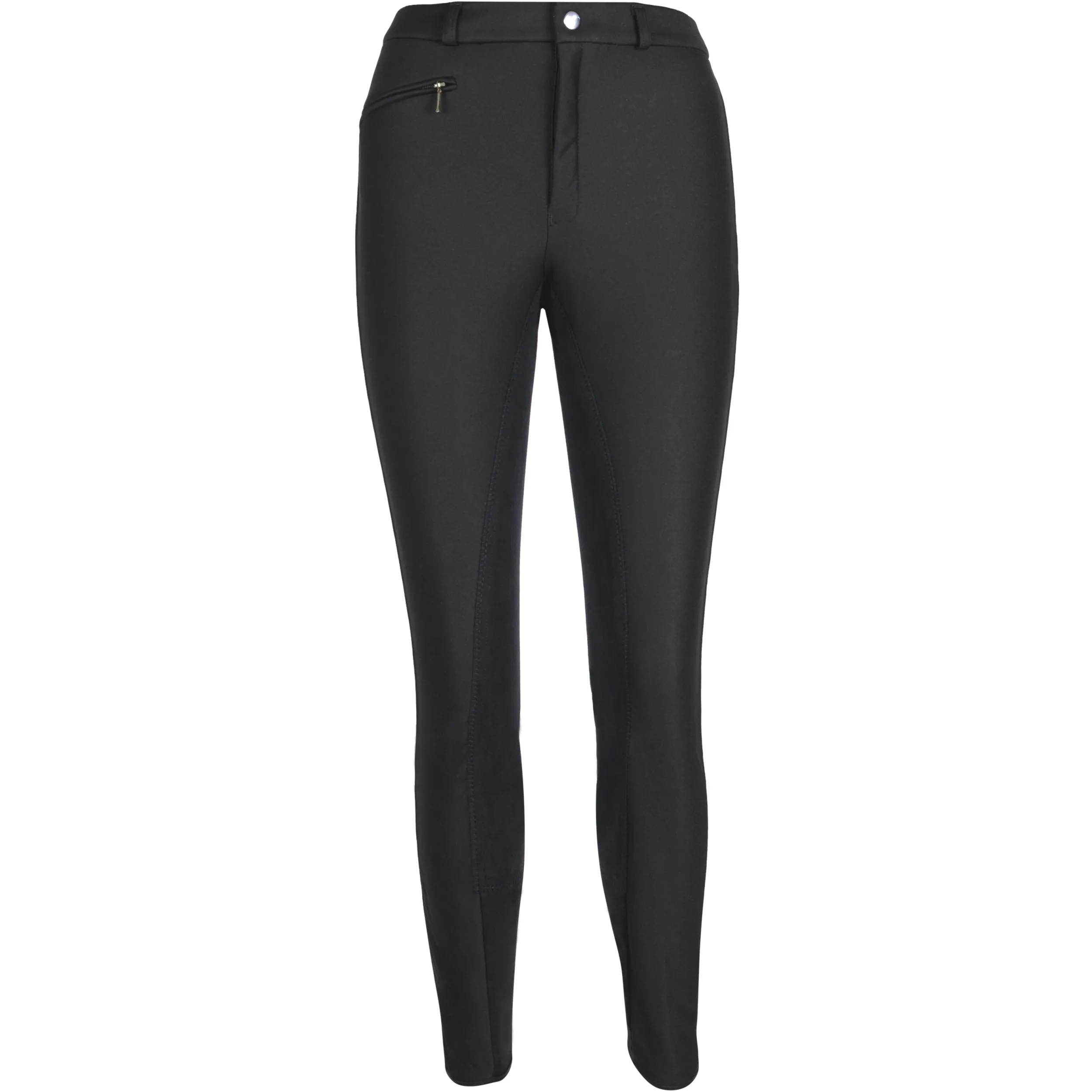 Winter Kinder Reithose Vollbesatz WINNER Softshell schwarz