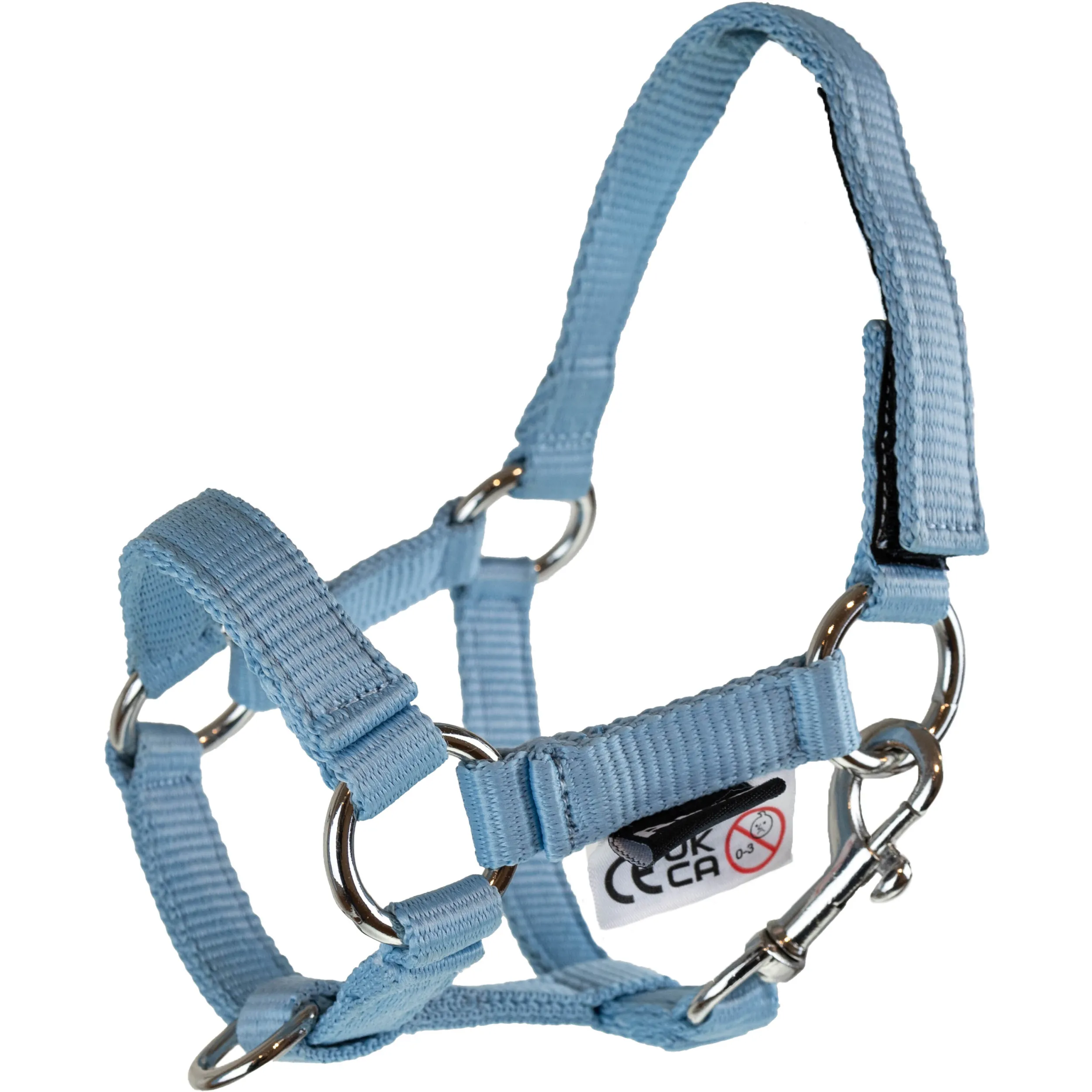 Halfter und Strick HOBBY HORSING hellblau