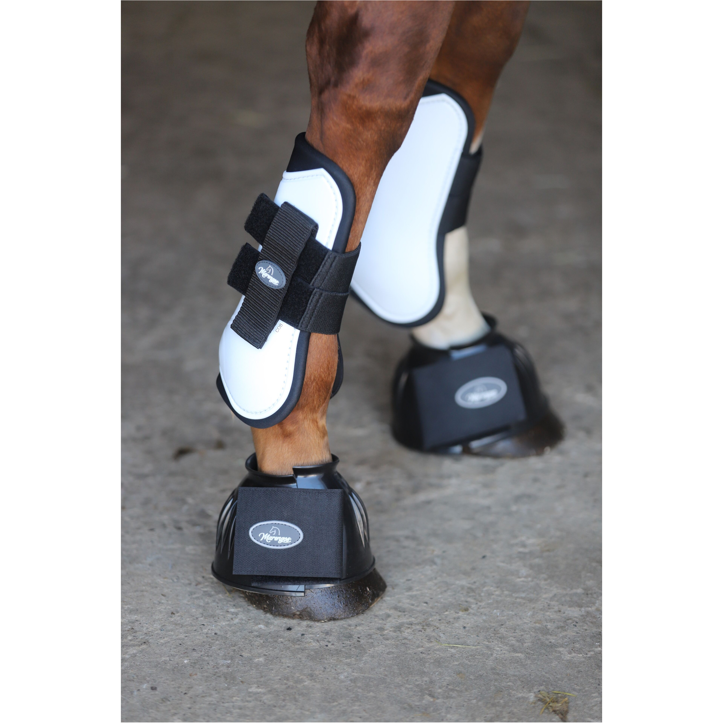 Hufglocken (2er Set) GUMMI schwarz