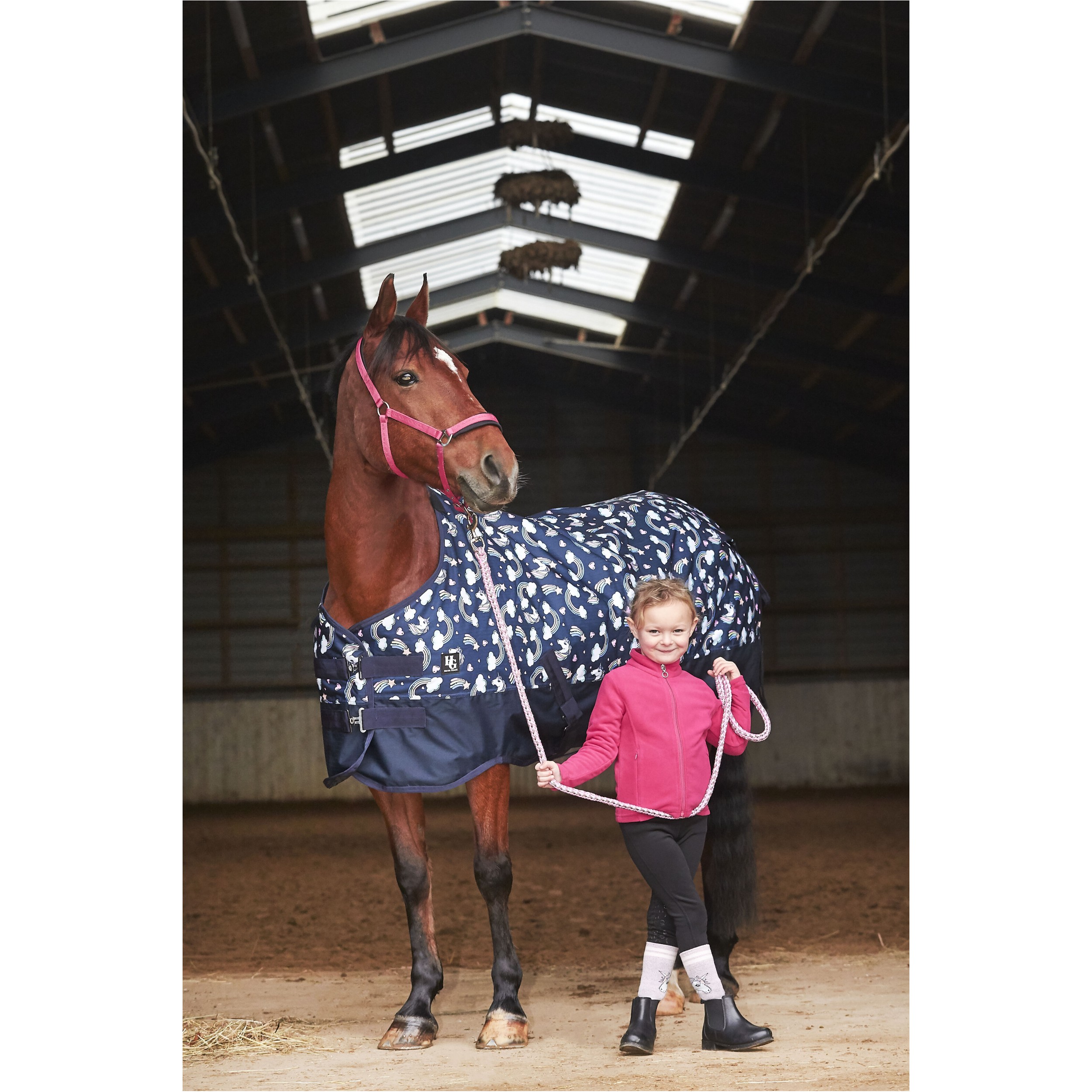 Turnoutdecke 100g Füllung 600D JOSH PONY navy