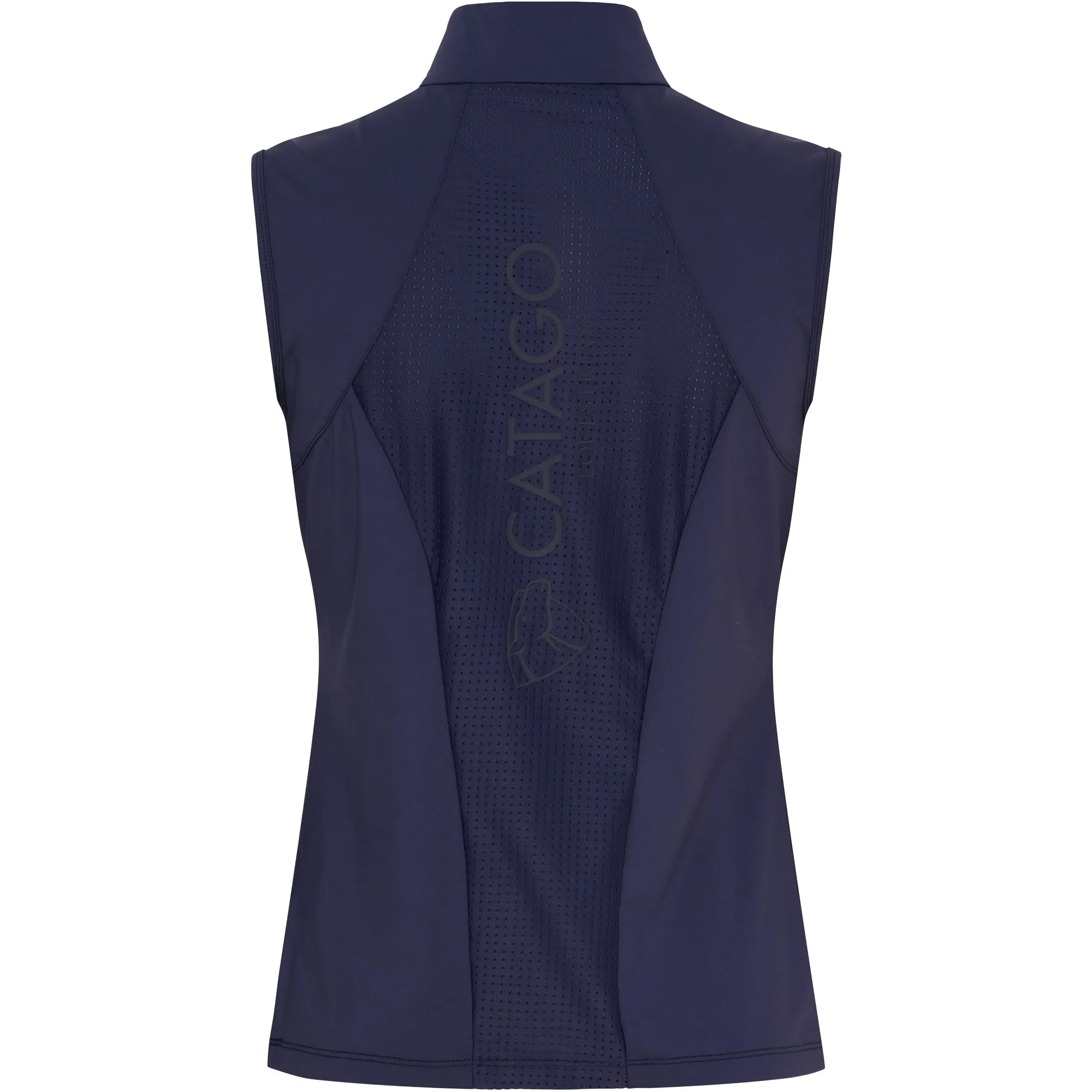 Damen Turniershirt Ärmellos TEODORA navy