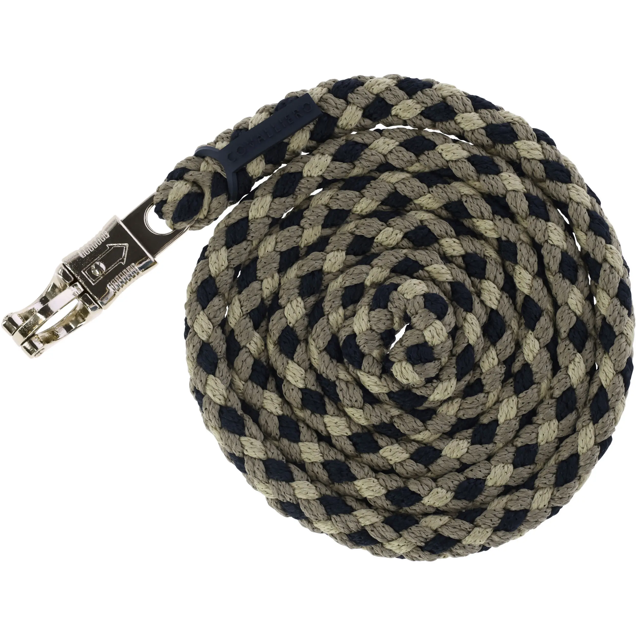 Führstrick mit Panikhaken HIPPO F/S 2026 black/walnut