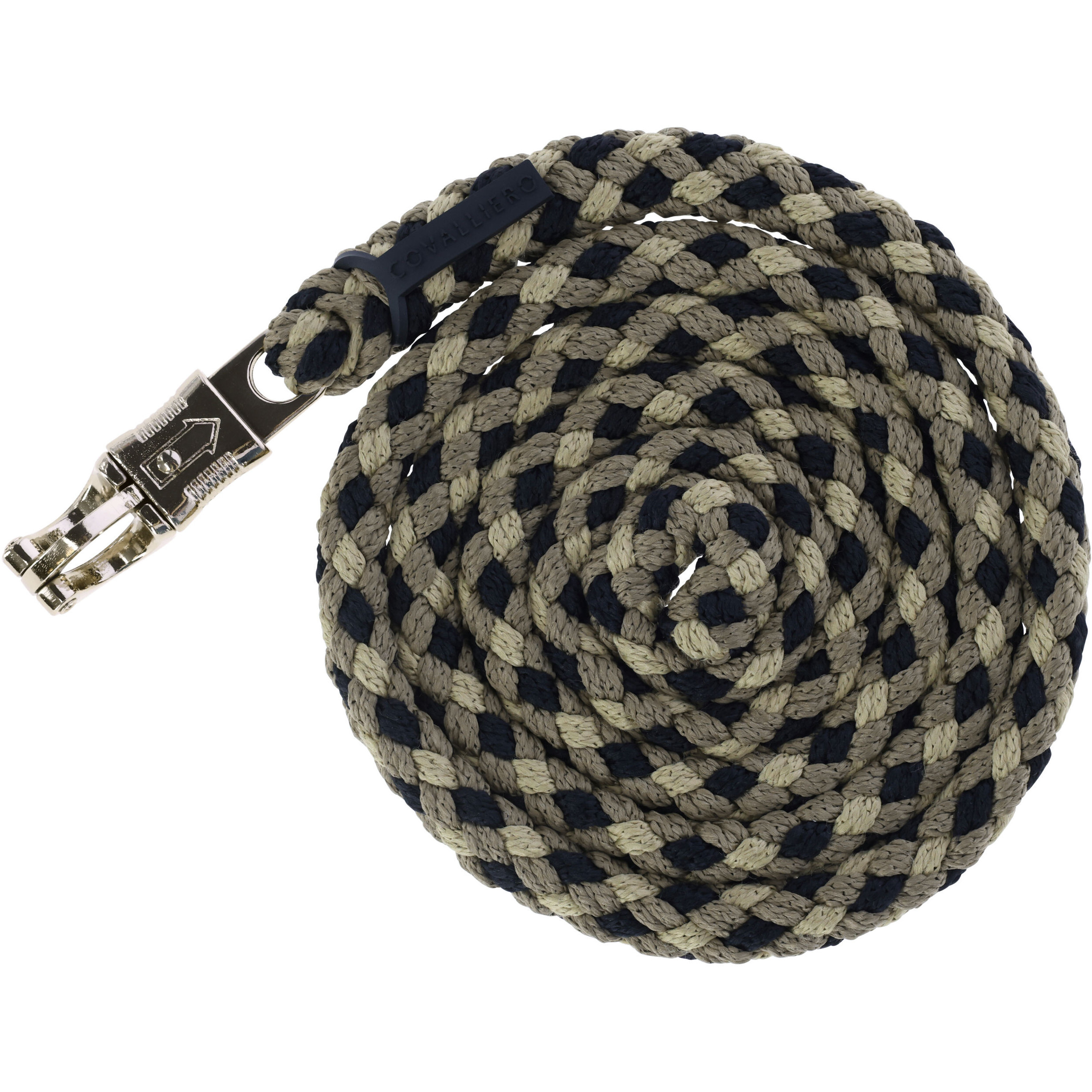 Führstrick mit Panikhaken HIPPO F/S 2026 black/walnut