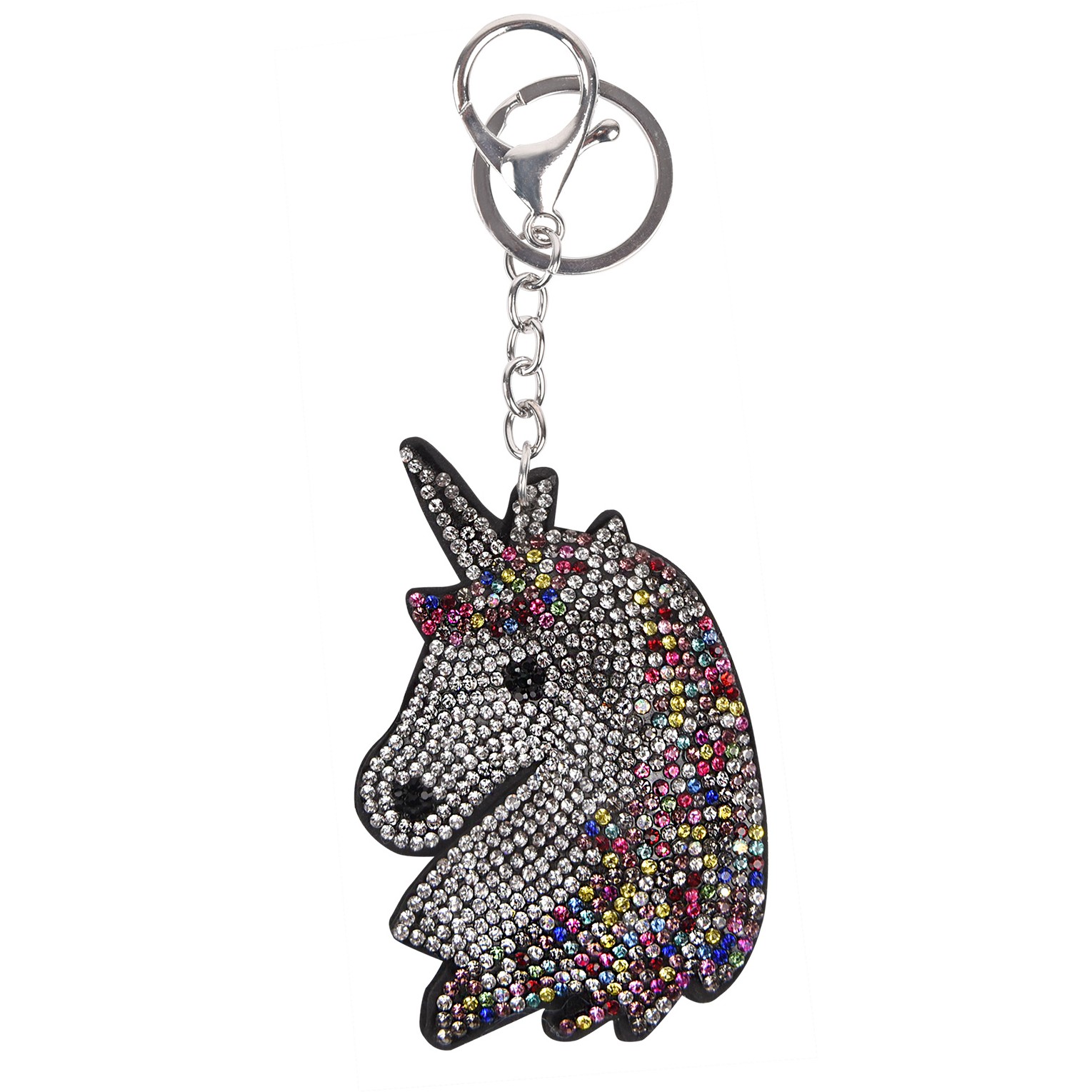 Anhänger EINHORN silber/bunt