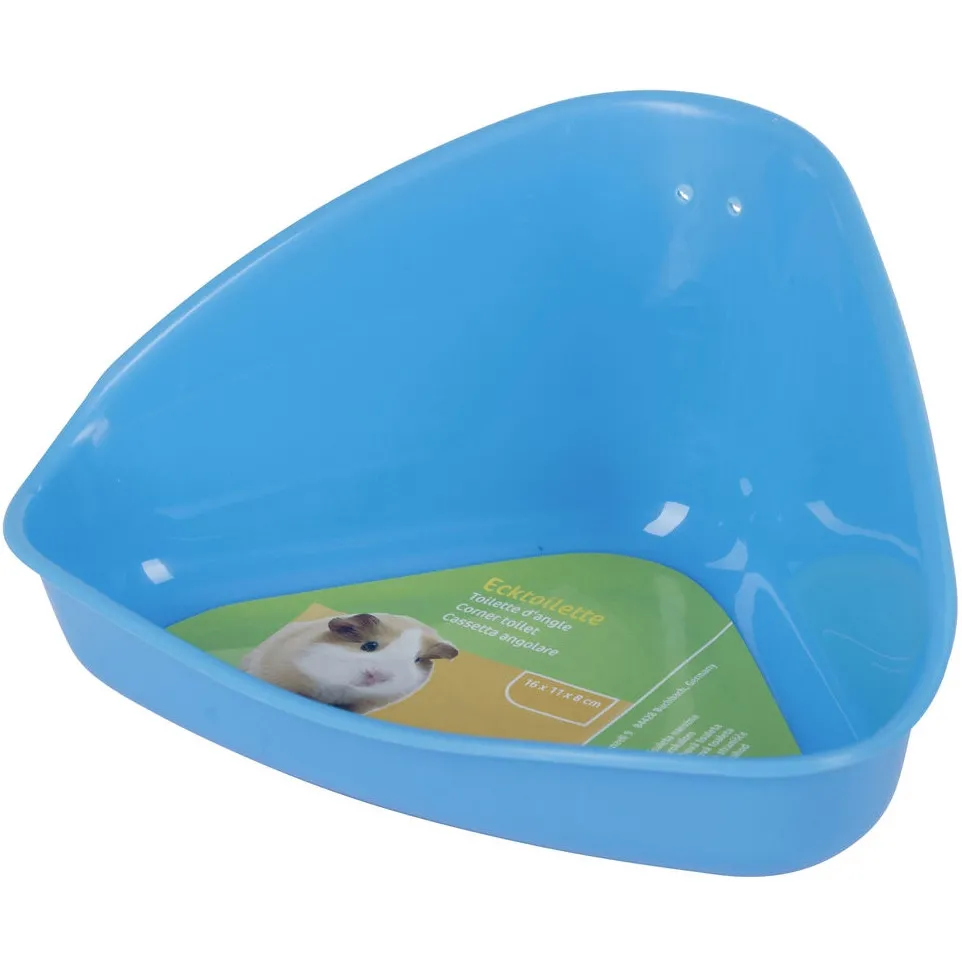 Ecktoilette für Hamsterkäfige farblich sortiert 16x11x8cm