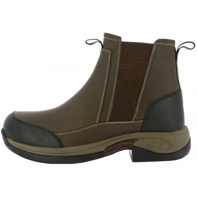 Reitstiefeletten AIR Leder braun