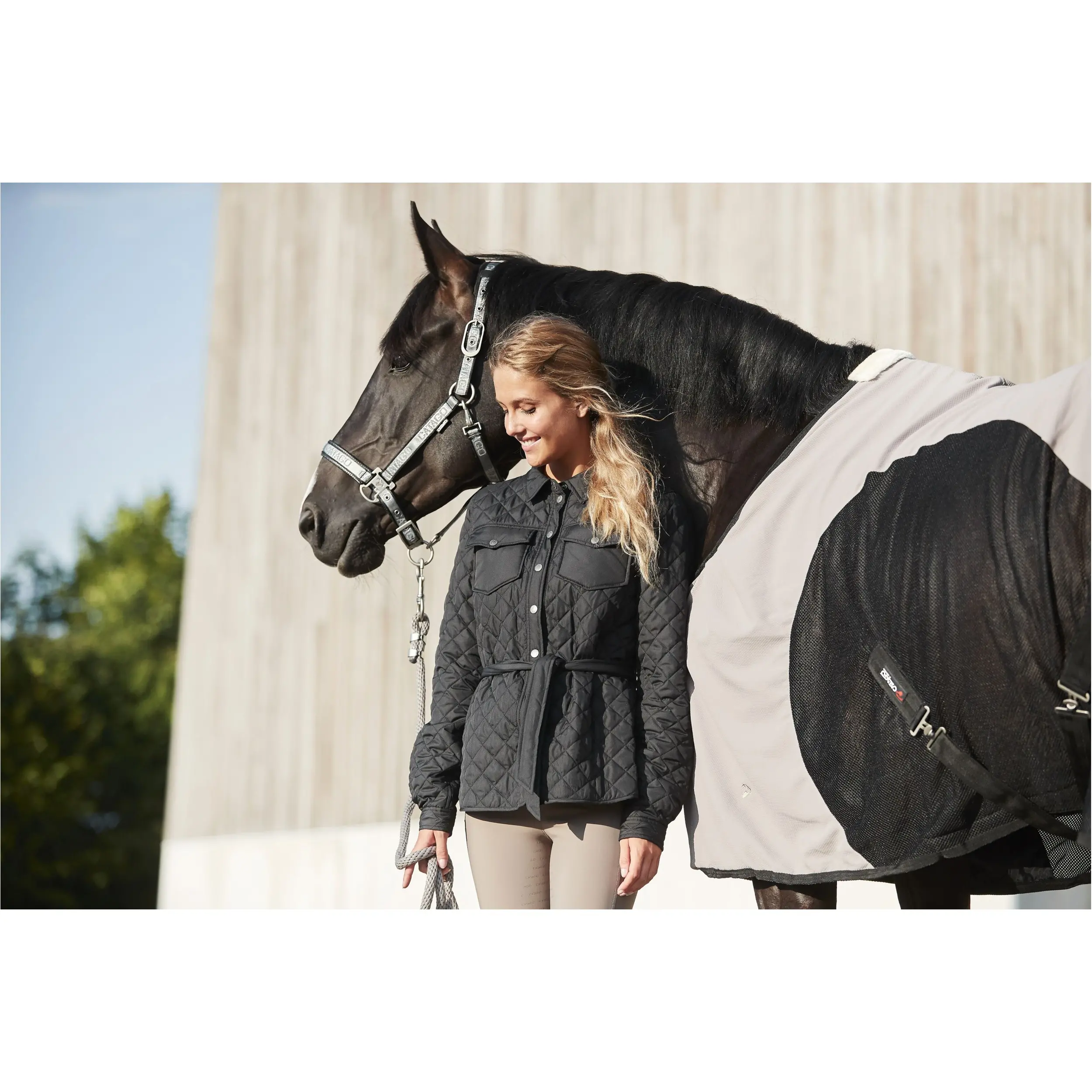 Damen Steppjacke PEARL schwarz